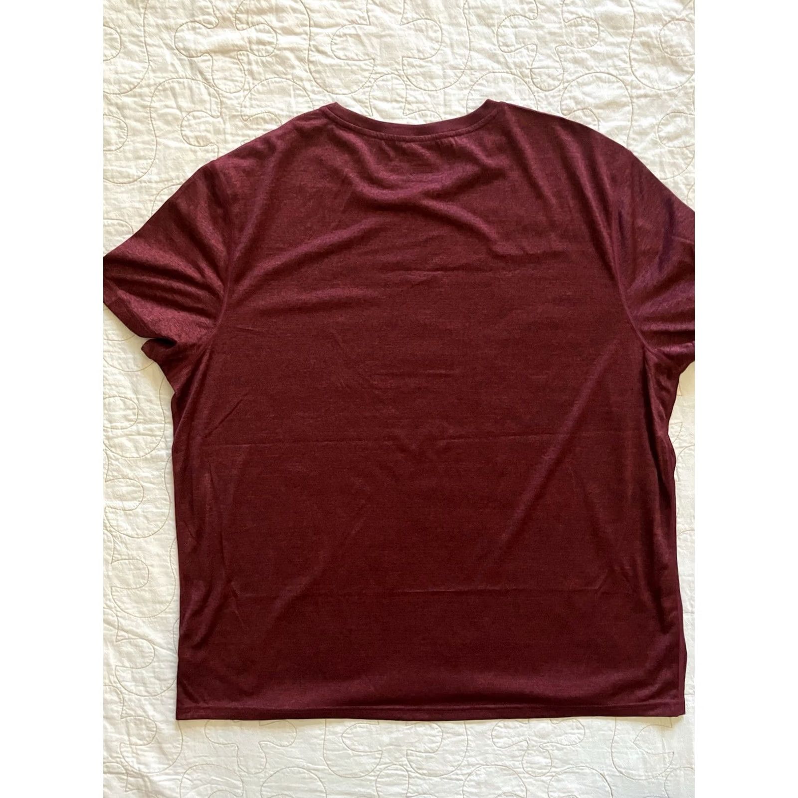 Tek Gear Tek Gear Dry Tek Men's Short Sleeve T-Shirt Red 2XL Space Athletic Activewear Pullover Polyester Shirt Men Sized XXL Size US XXL / EU 58 / 5 - 6 Thumbnail