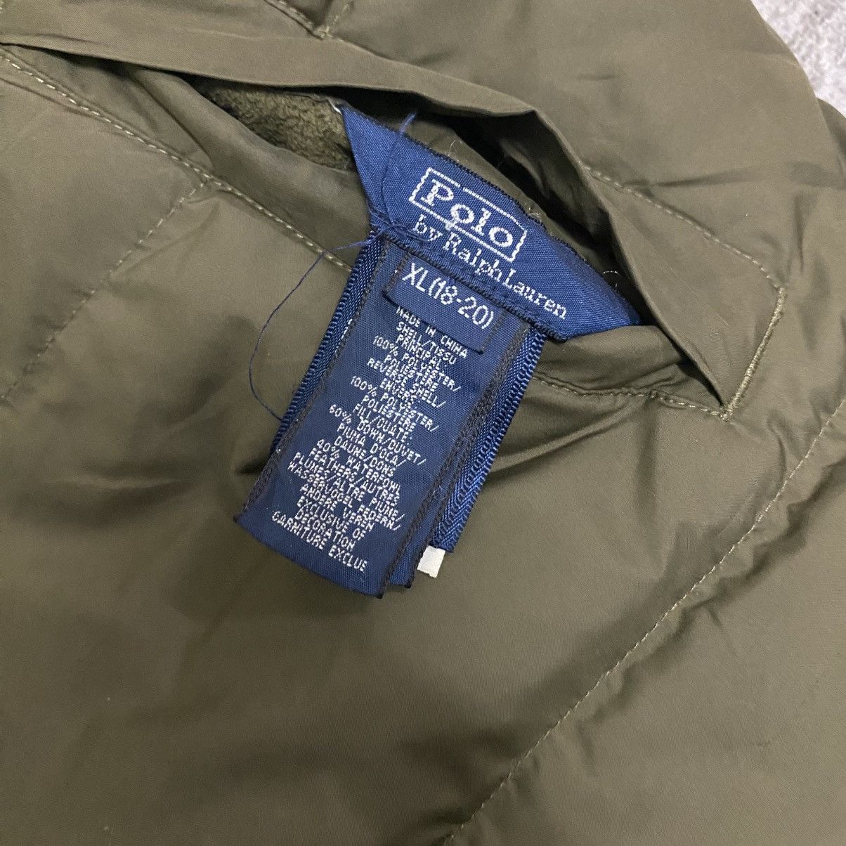 Polo Ralph Lauren × Vintage Vintage Polo Ralph Lauren River Siver Puffer Vest Jacket Size US S / EU 44-46 / 1 - 13 Thumbnail