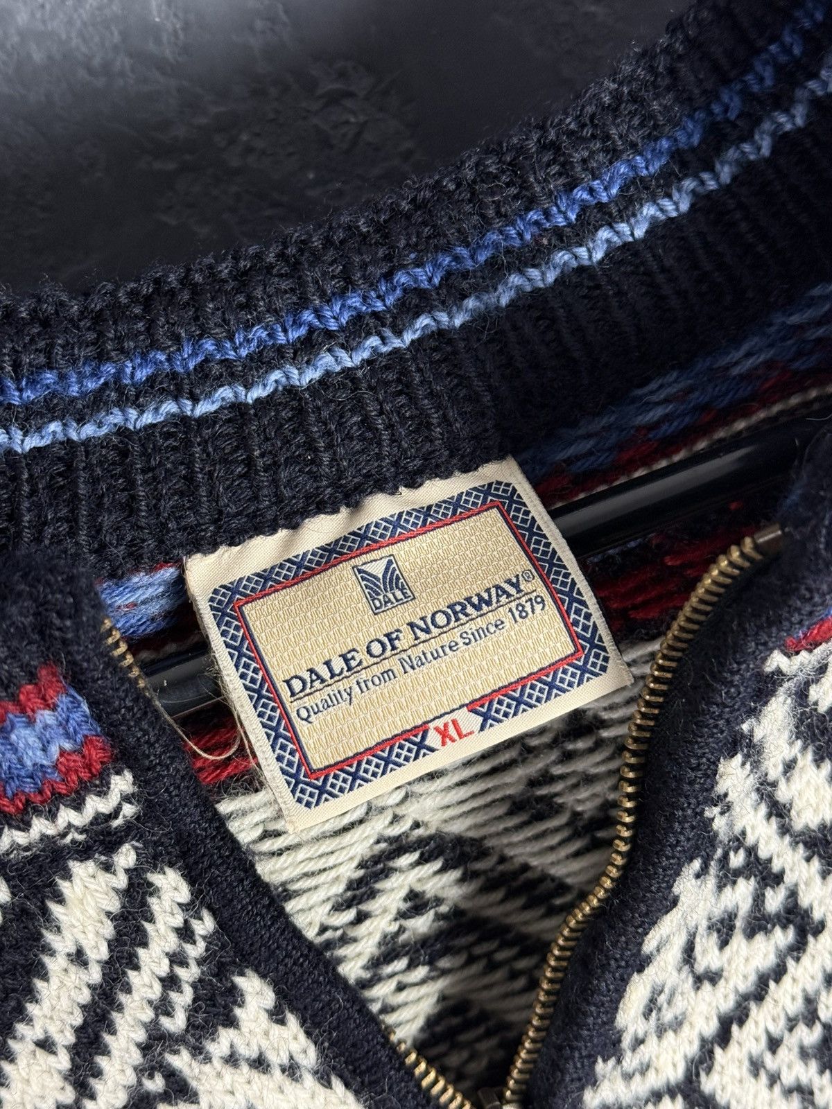 Dale Of Norway Dale Of Norway Men’s 1/4 Zip Wool Knitted Sweather Size XL Size US XL / EU 56 / 4 - 10 Thumbnail