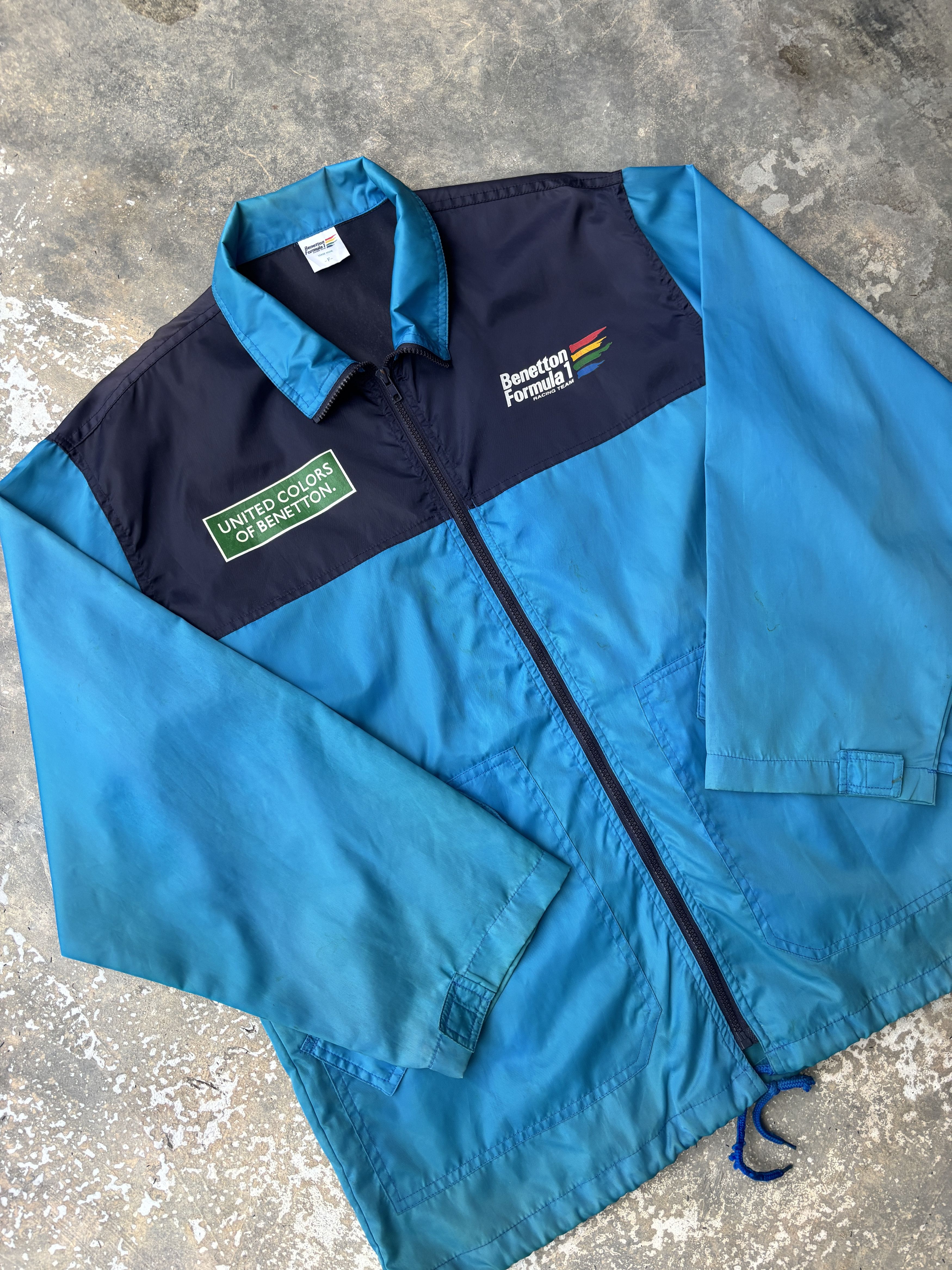 Benetton Benetton Formula 1 Racing Team Rare Vintage Jacket Size US L / EU 52-54 / 3 - 2 Thumbnail