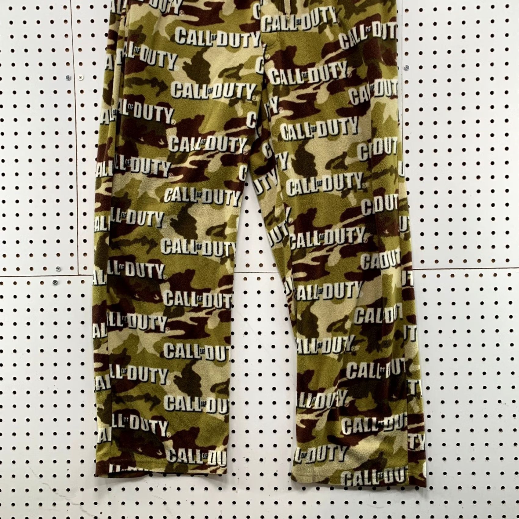 Vintage Call Of Duty Fleece Pajama Pants Mens XL Brown Camouflage Video Game Size US 36 / EU 52 - 5 Thumbnail