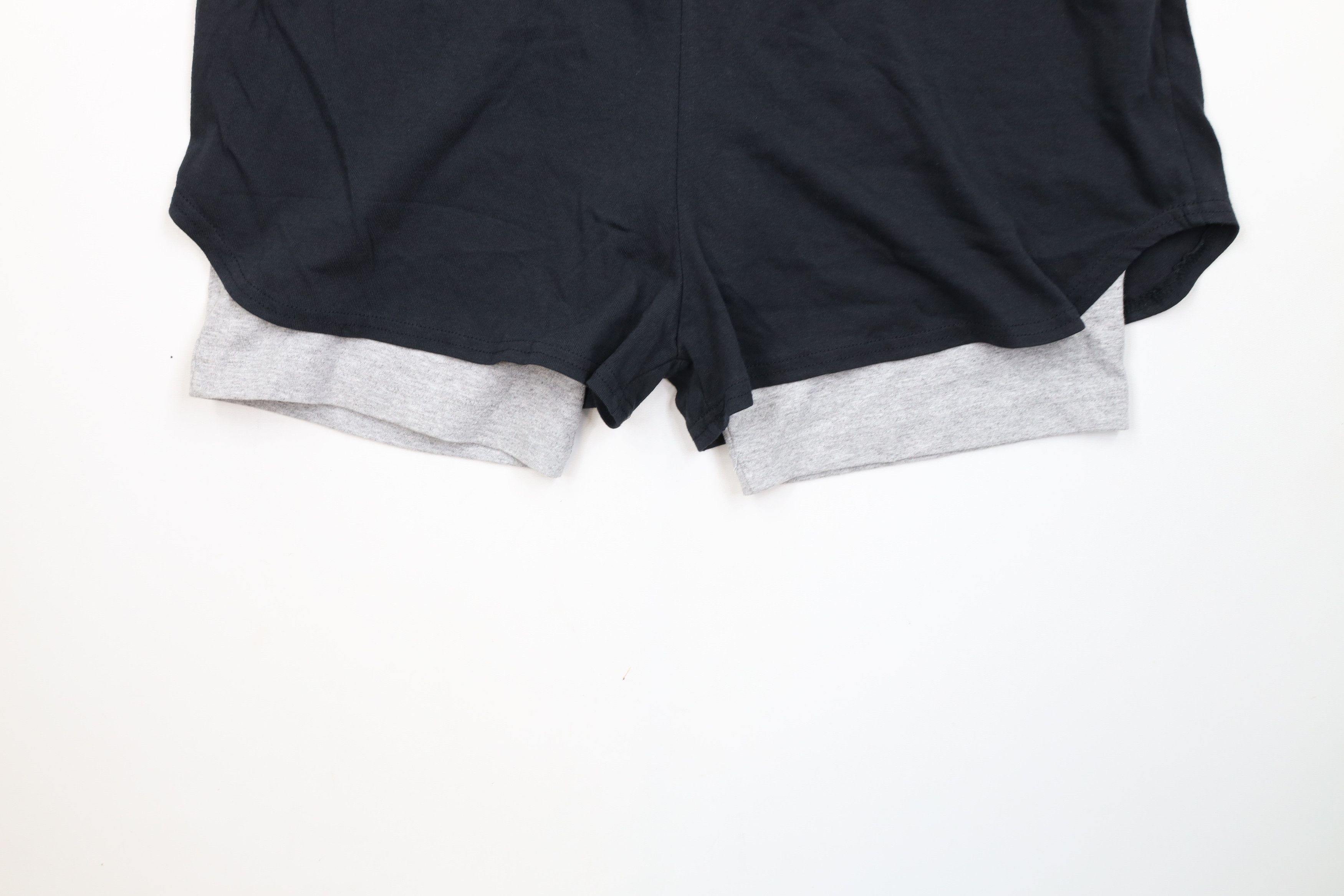 Vintage Vintage 90s Streetwear Sweatpants Shorts Black Cotton Size US 34 / EU 50 - 4 Thumbnail