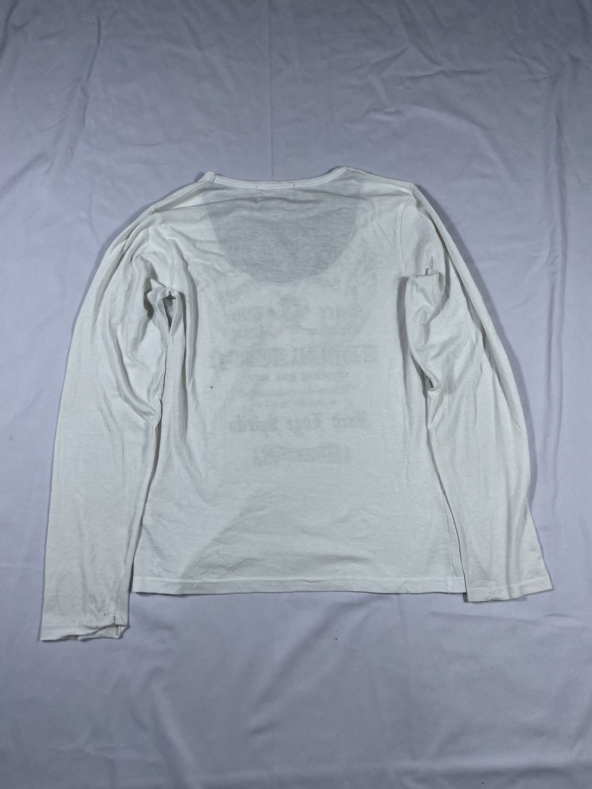 Japanese Brand Beaumere distressed Poem Skull Long sleeve gothicpunk style Size US S / EU 44-46 / 1 - 3 Thumbnail