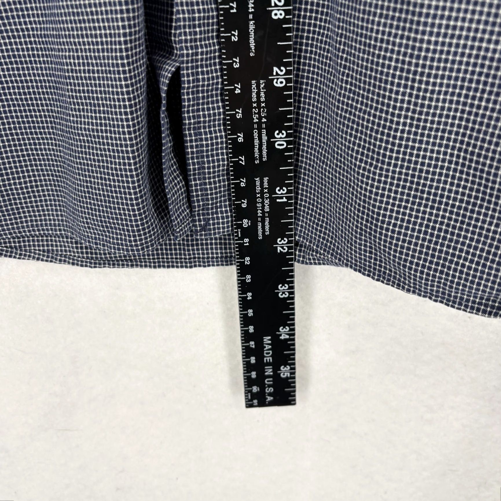 Ralph Lauren Ralph Lauren Ellington Shirt Mens 2XL Button-Down Check Blue Cotton Long Sleeve Size US XXL / EU 58 / 5 - 6 Thumbnail
