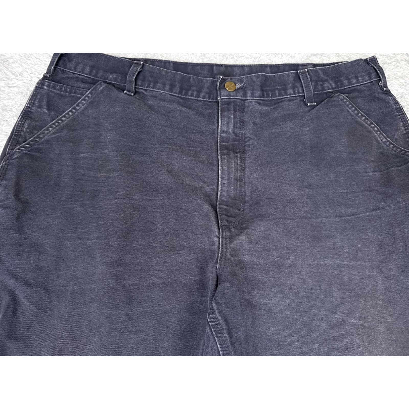 Carhartt Carhartt Pants Mens 40x32 Blue B11 Canvas Dungaree Carpenter Workwear Utility Size US 40 / EU 56 - 4 Thumbnail