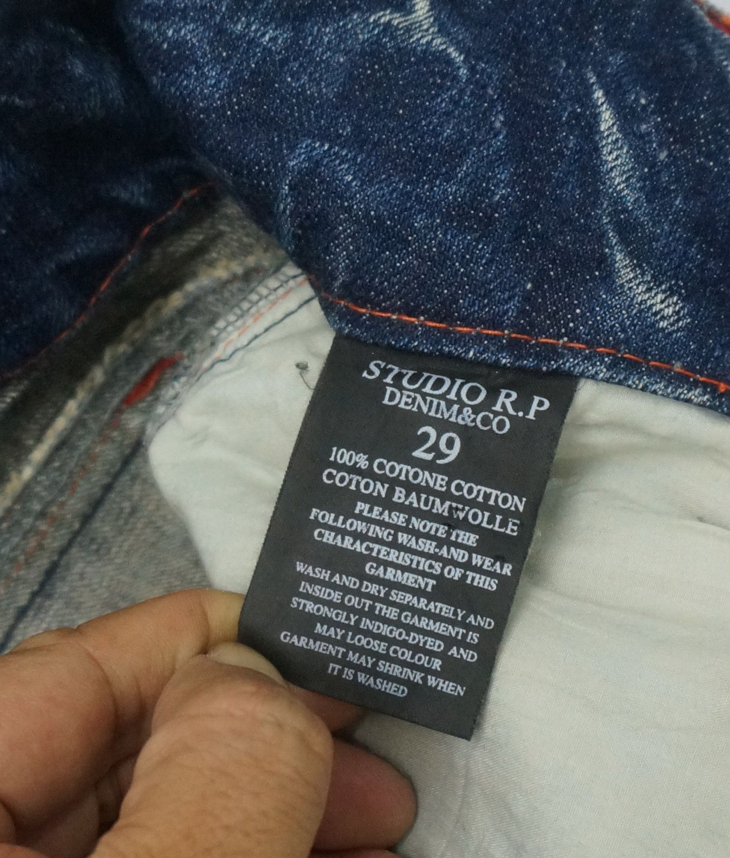 Japanese Brand Red Pepper Wide Leg Lowrise Jeans Size US 29 - 11 Thumbnail