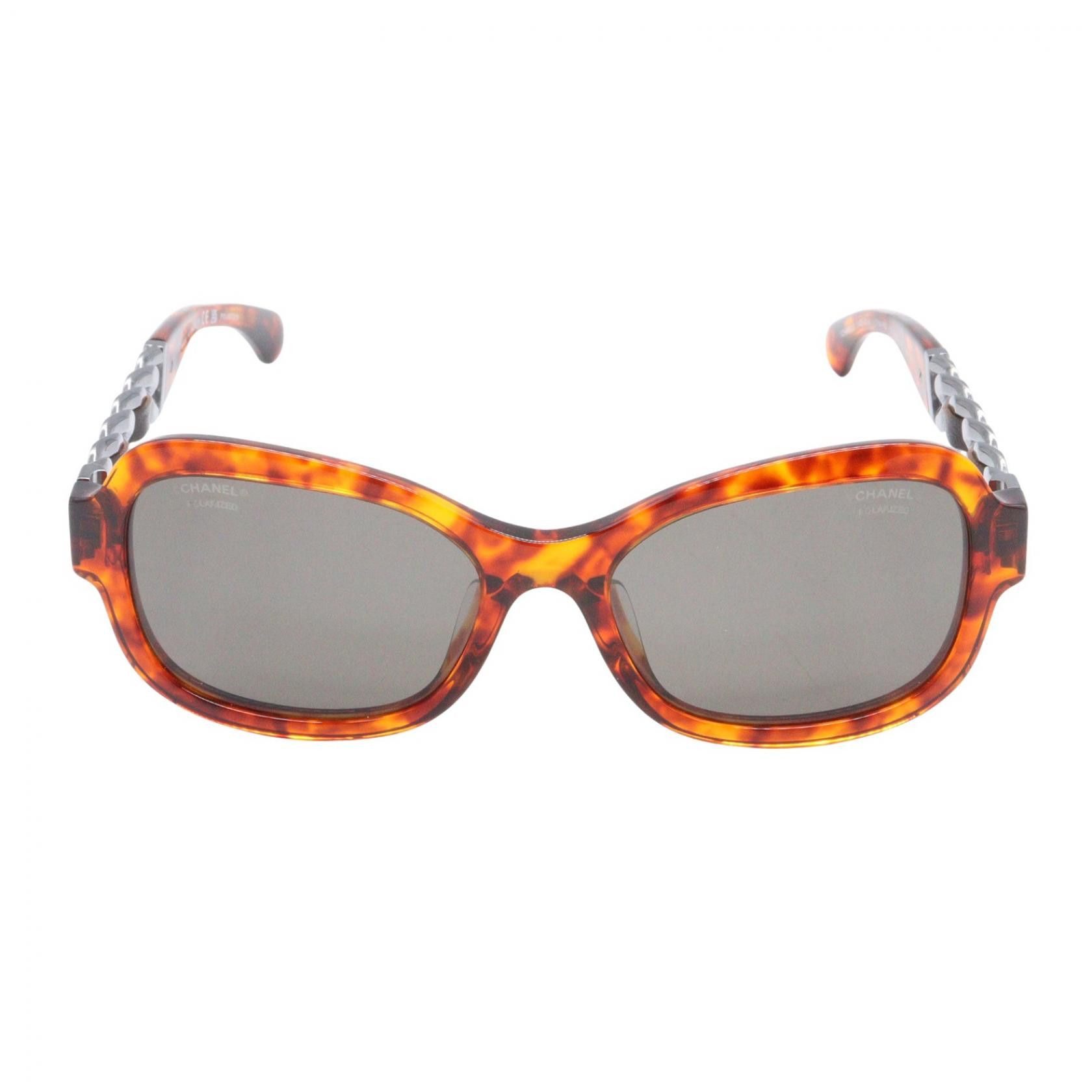 Chanel Chanel CHANEL Acetate Sunglasses Textile Sunglasses 5465QA71483 DUTY FREE for USA Size ONE SIZE - 1 Thumbnail