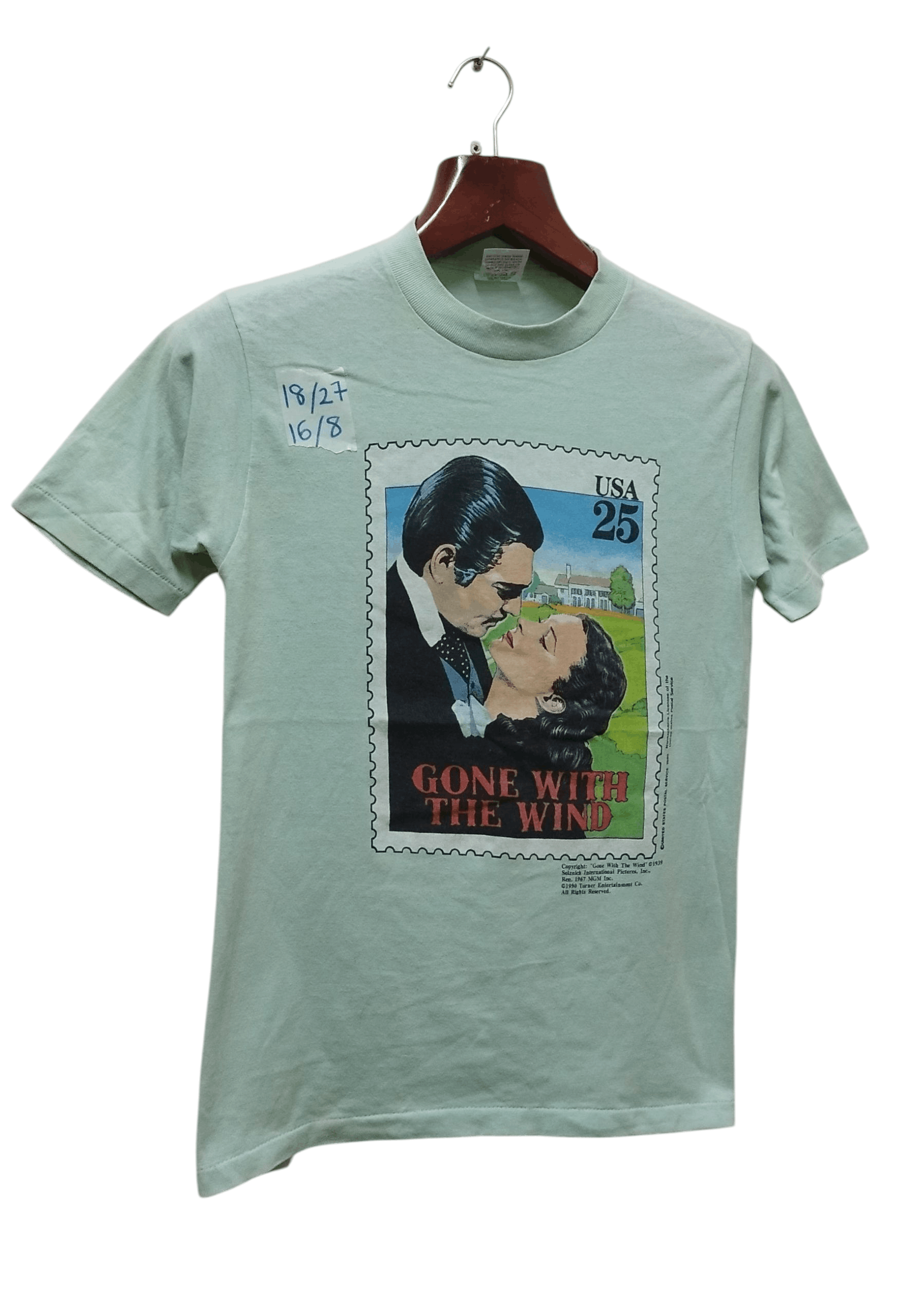 Vintage Vintage 1990 Gone with the Wild Movie T-shirt Size US M / EU 48-50 / 2 - 2 Thumbnail