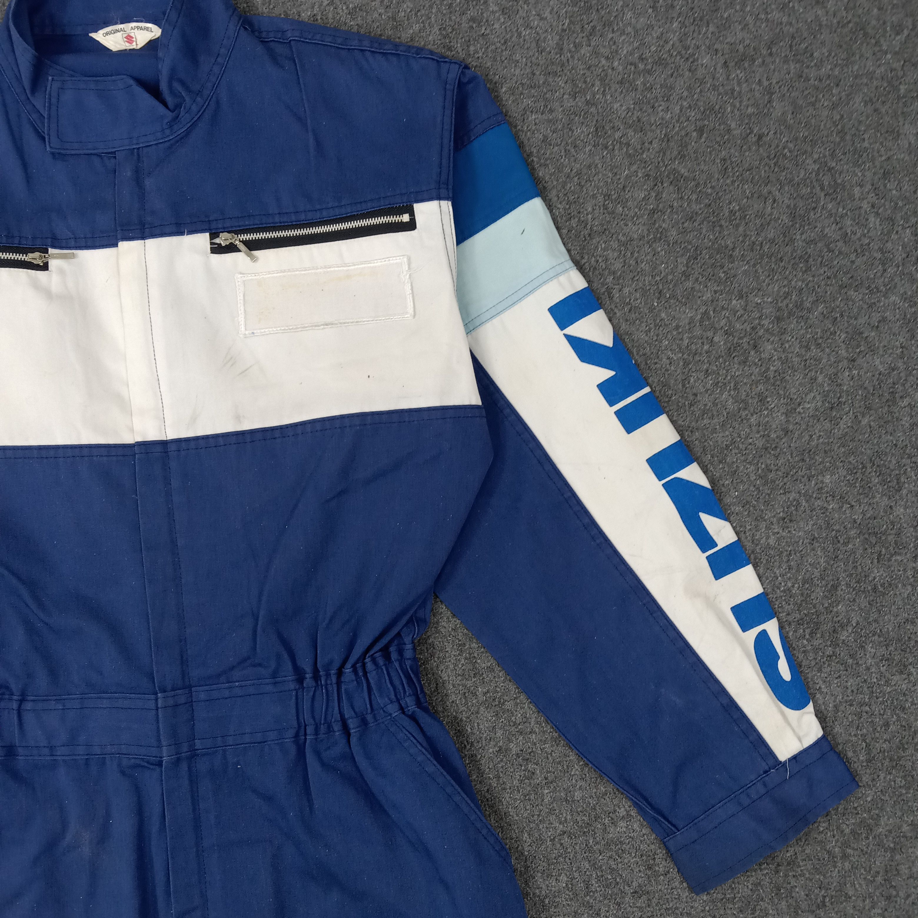 Japanese Brand × Vintage Team Suzuki Japanese Racing Workwear Coverall Jacket Size US M / EU 48-50 / 2 - 6 Thumbnail