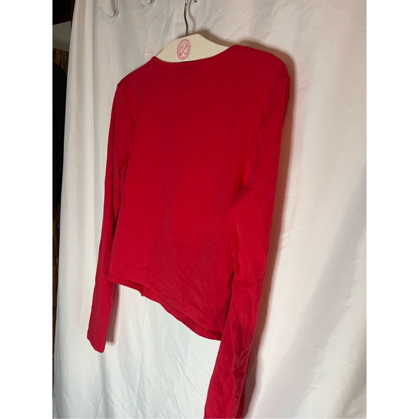 Other Wild Fable Red Long Sleeve Cropped Top Woman’s Size Medium Size M / US 6-8 / IT 42-44 - 7 Thumbnail