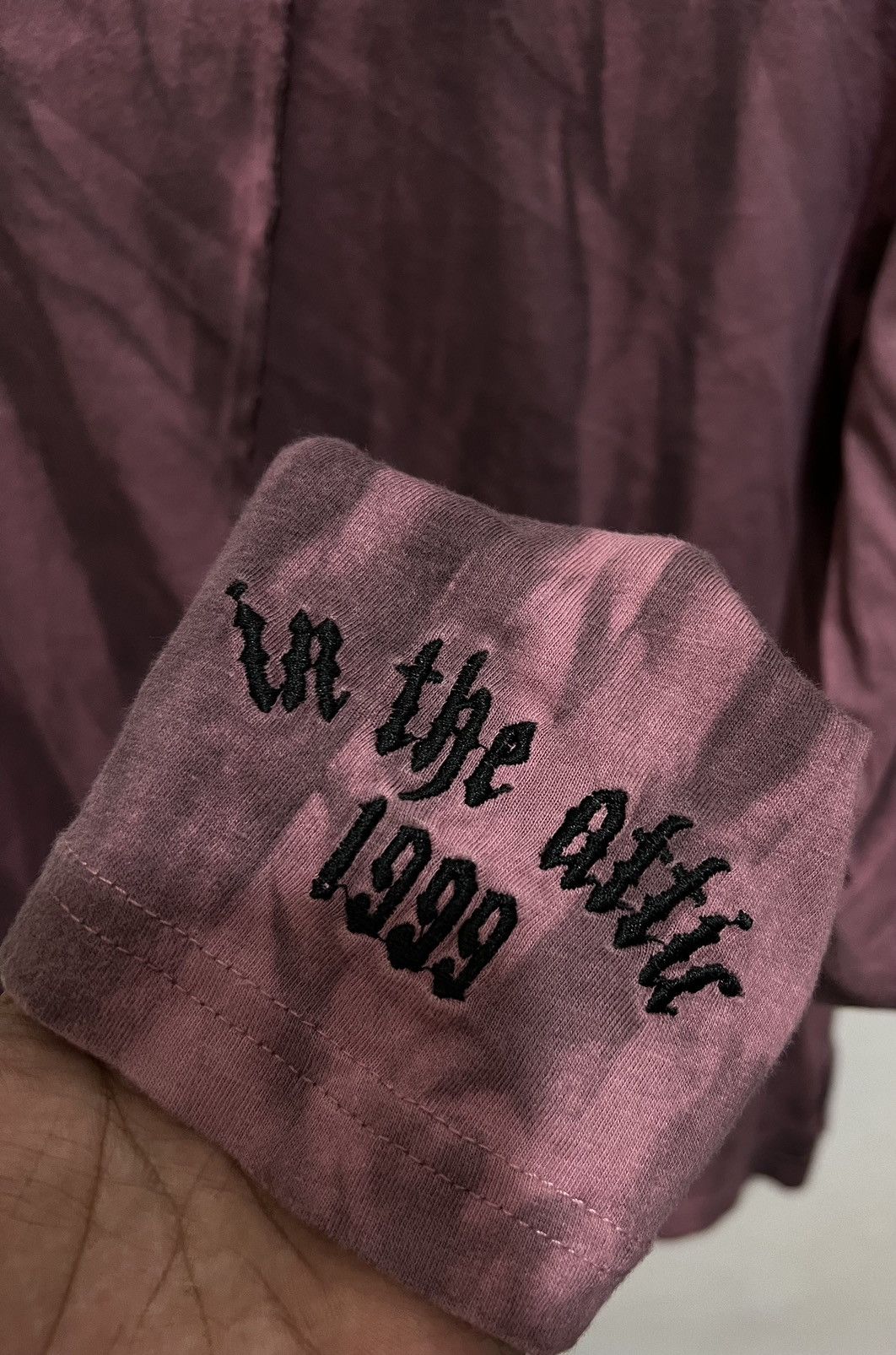If Six Was Nine × In The Attic × Le Grande Bleu (L.G.B.) In the attic poem Longsleeve tee Size US M / EU 48-50 / 2 - 5 Thumbnail