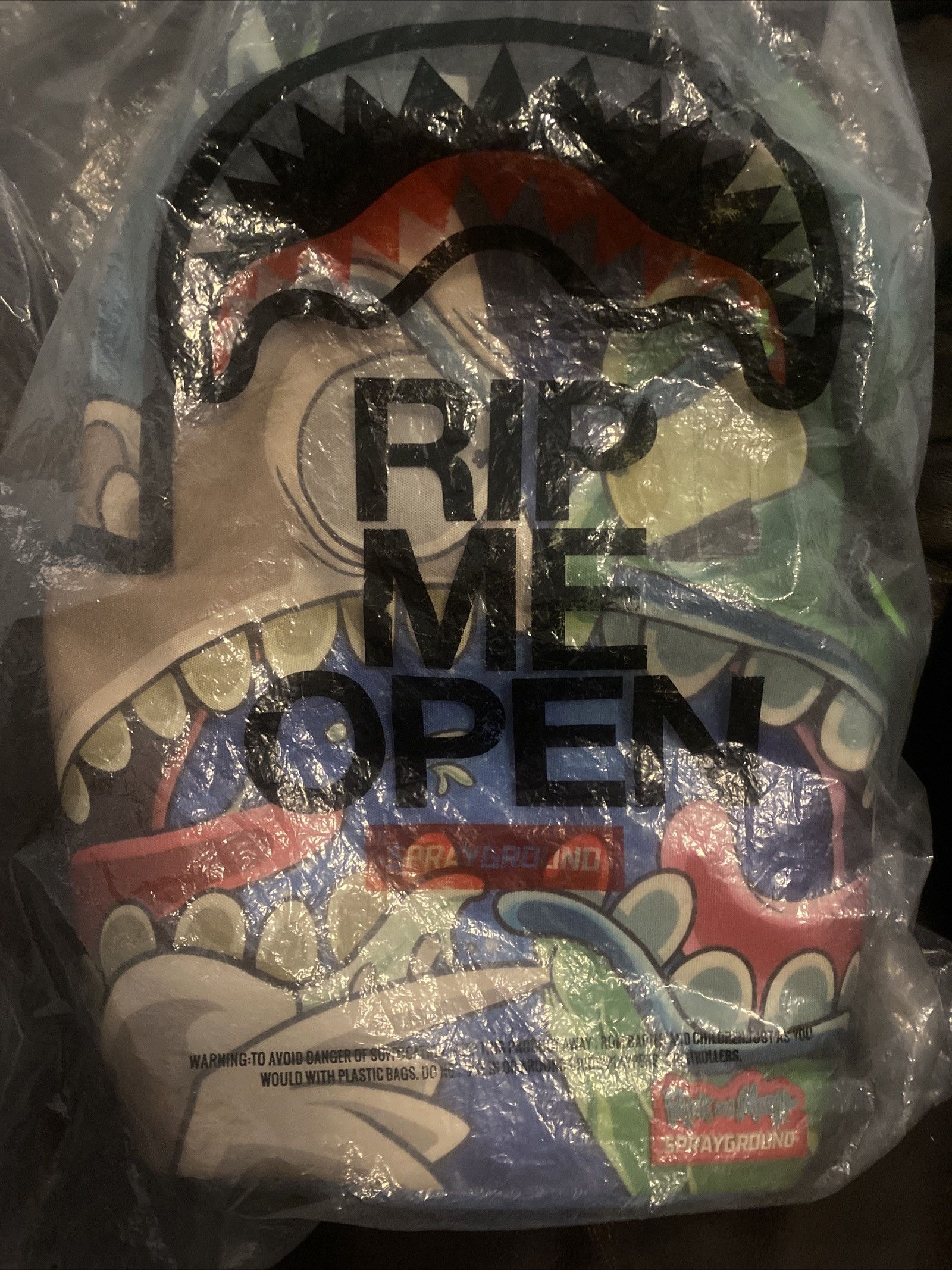 Sprayground Rick vs Zeep Limited Edition Sprayground backpack | Grailed