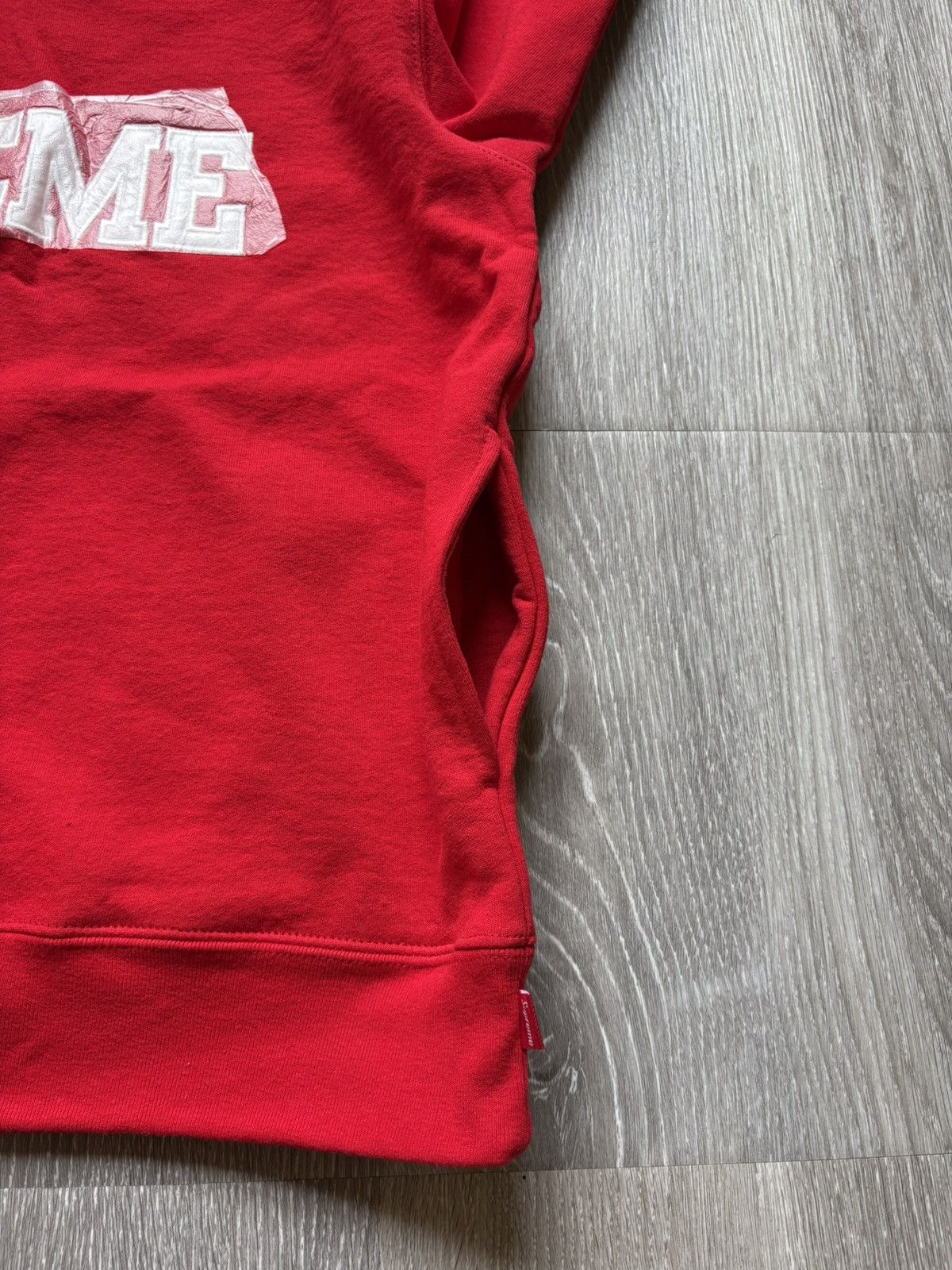 Supreme Supreme Collegiate Half Zip Pullover Red FW24 Size US L / EU 52-54 / 3 - 7 Thumbnail