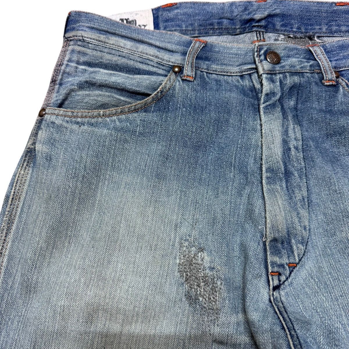 Japanese Brand CONEY Denim Carpenter Patchwork Work Pants Size US 32 / EU 48 - 4 Thumbnail