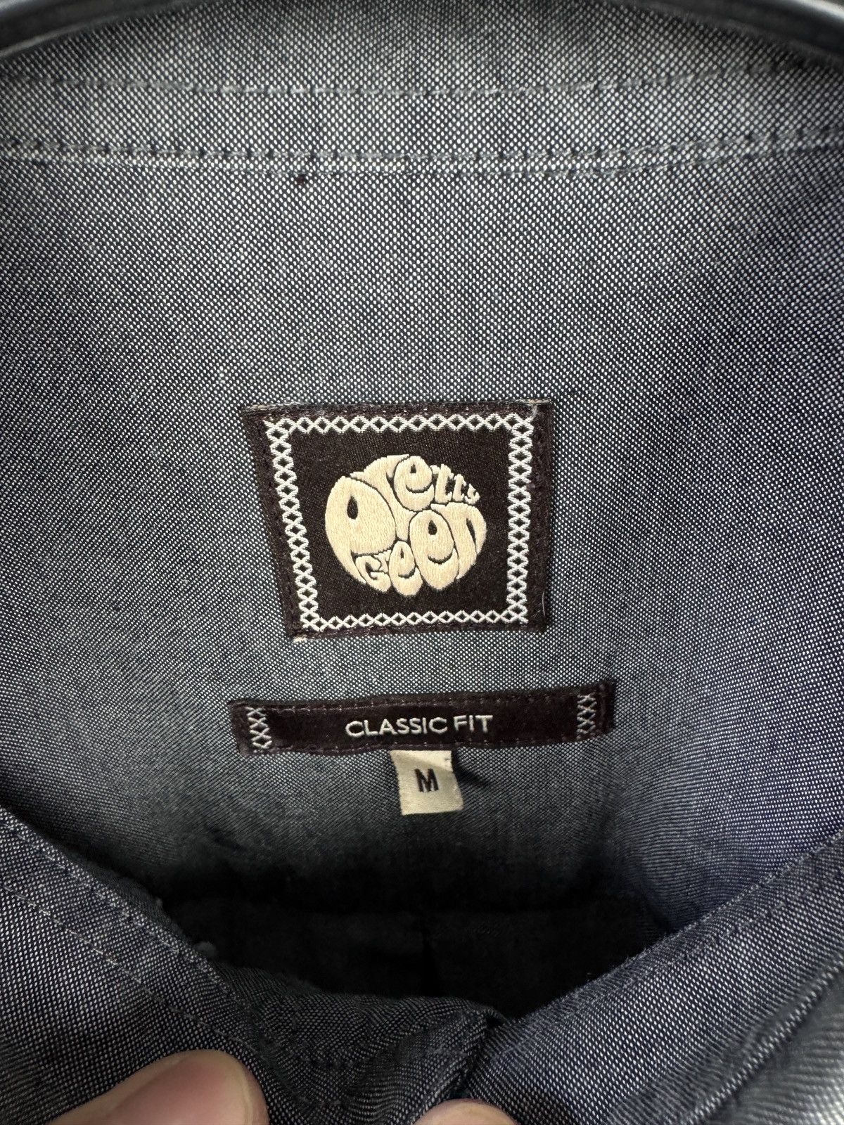 Other × Pretty Green Men’s Pretty Green Shirt Button Up Long Sleeve Size M Size US M / EU 48-50 / 2 - 7 Thumbnail