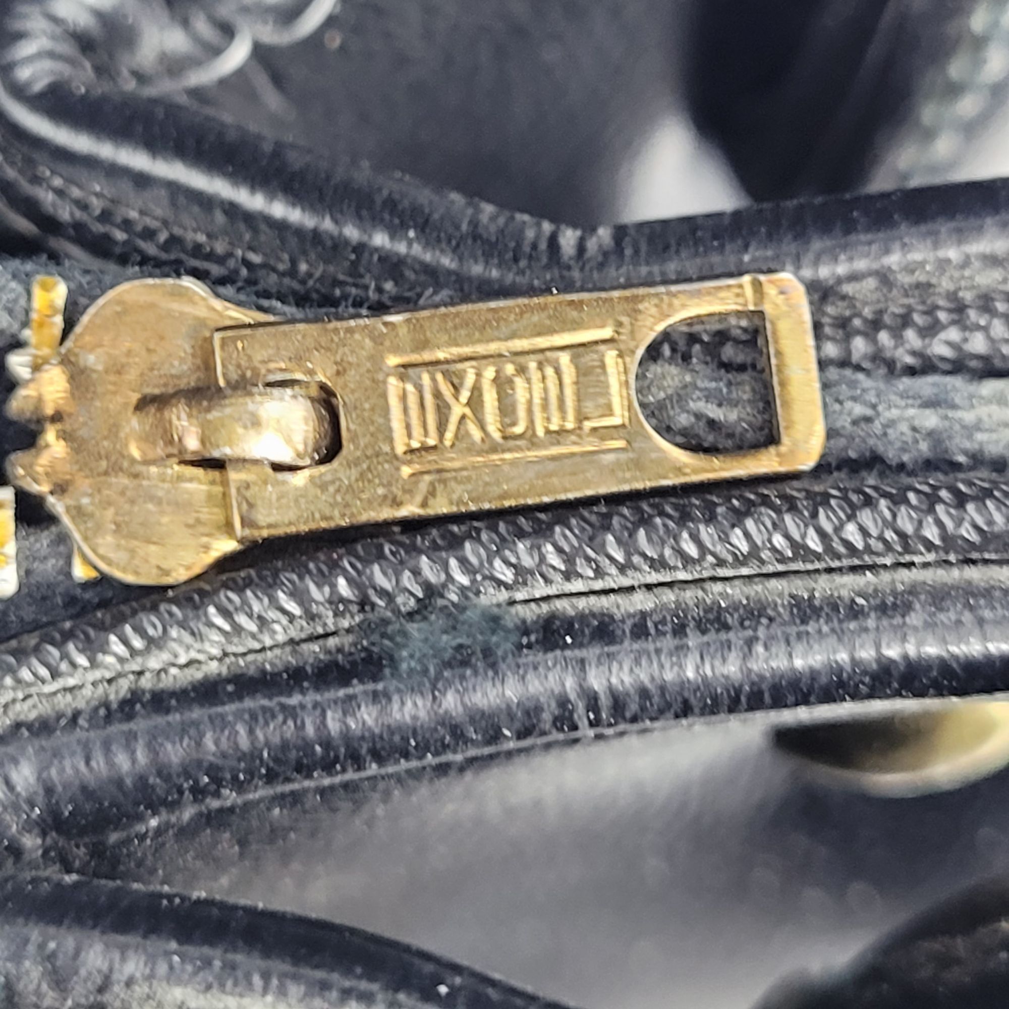 Vintage Vintage 60s Handbag Black Leather Shoulder Bag Adjustable S Size ONE SIZE - 19 Thumbnail