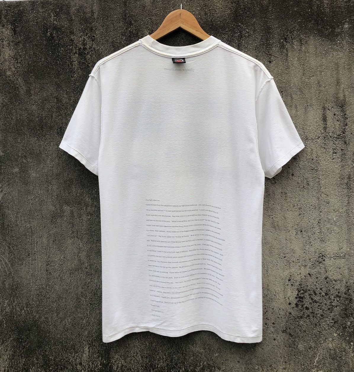 Stussy Vintage STUSSY x Josh Cheuse Photo White T-Shirt Size US M / EU 48-50 / 2 - 11 Thumbnail