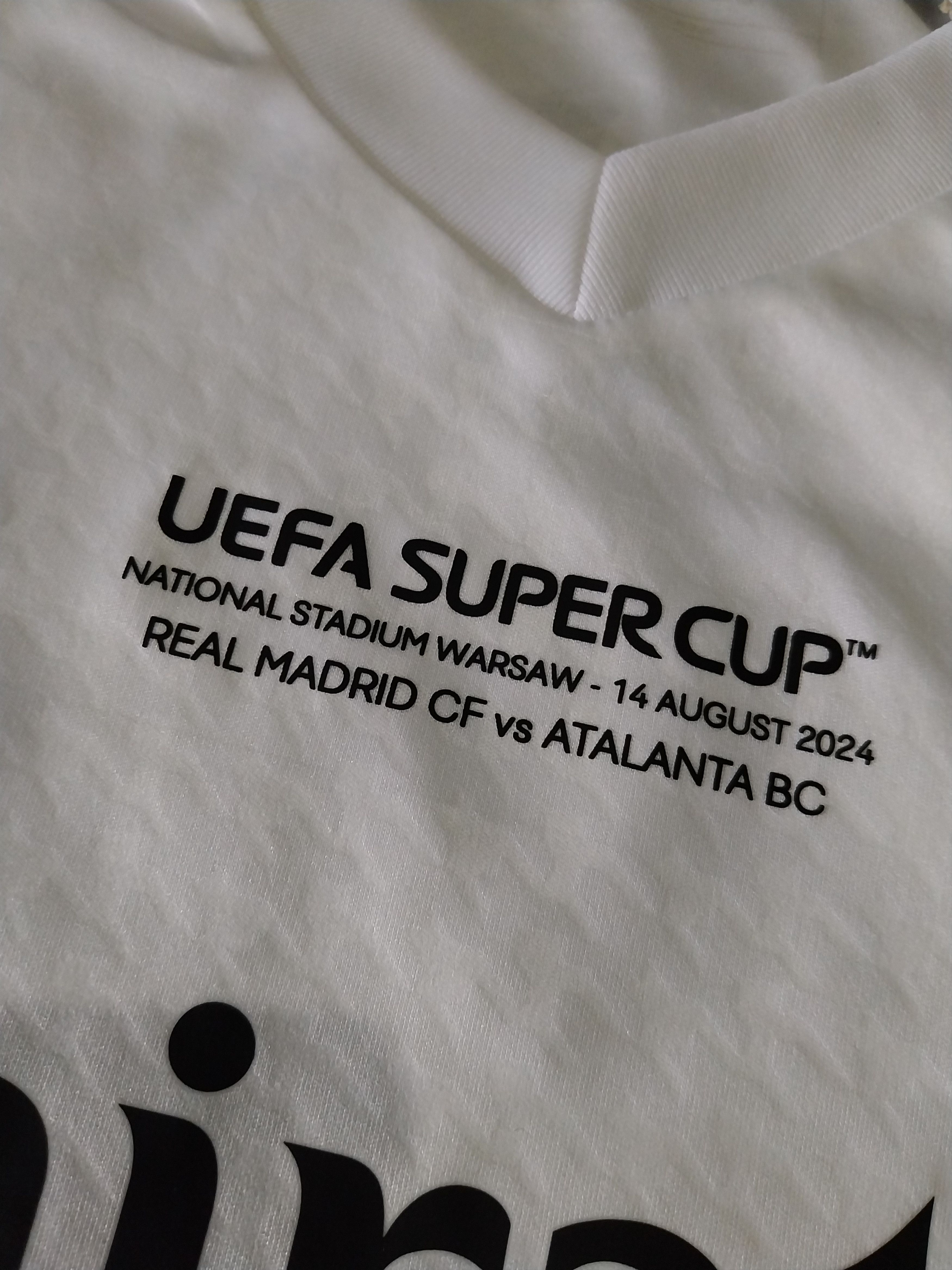 Adidas Real madrid super cup 2024 kylian mbappe jersey football Size US L / EU 52-54 / 3 - 5 Thumbnail