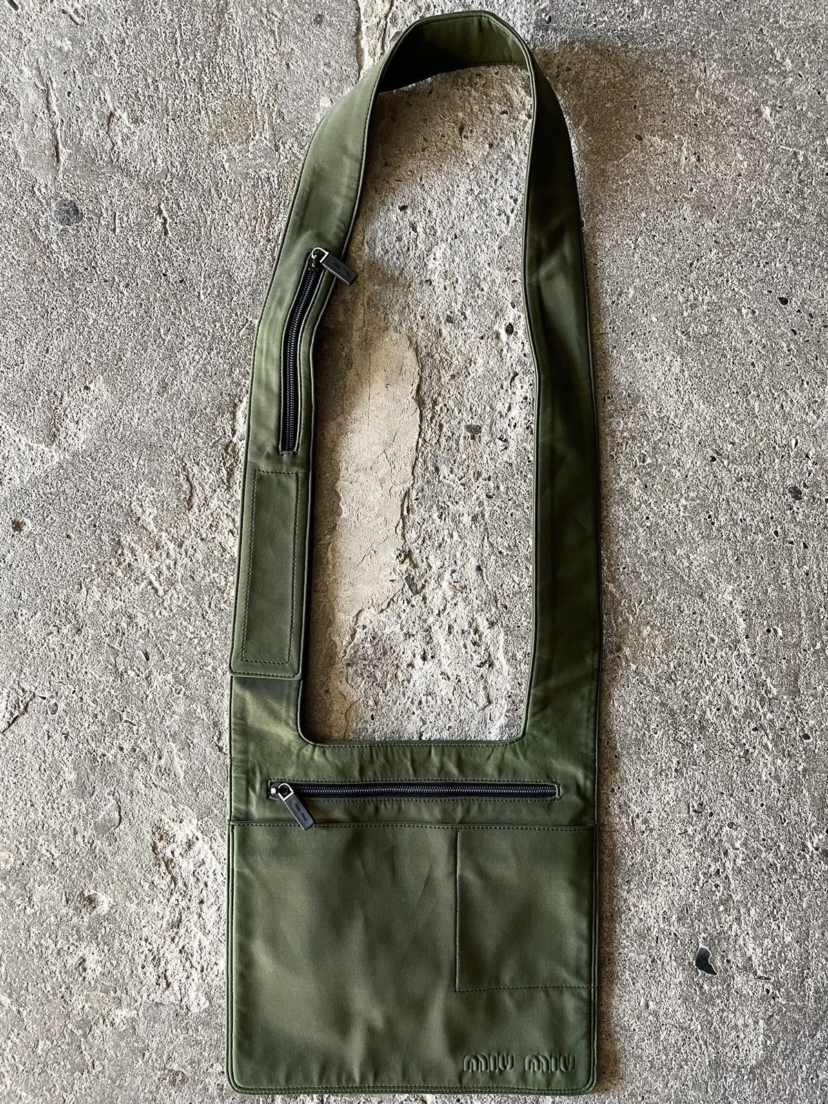 Prada Archive Miu Miu - Prada SS99 Tactical Velcro Cross Body | Grailed