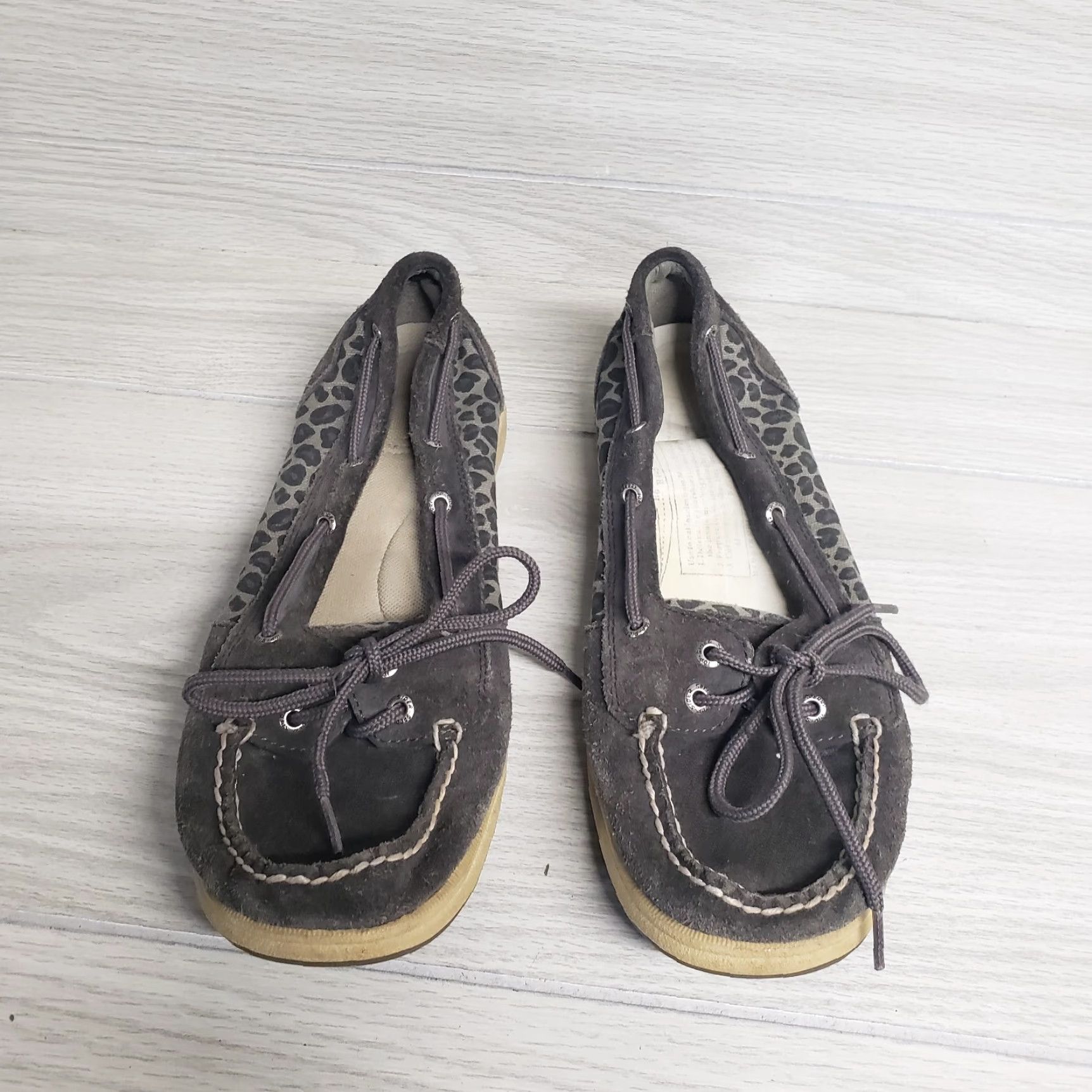 Sperry Sperry Top Sider Leather Animal Print Slip On Boat Shoes Women's 9.5 Size L / US 10 / IT 46 - 3 Thumbnail