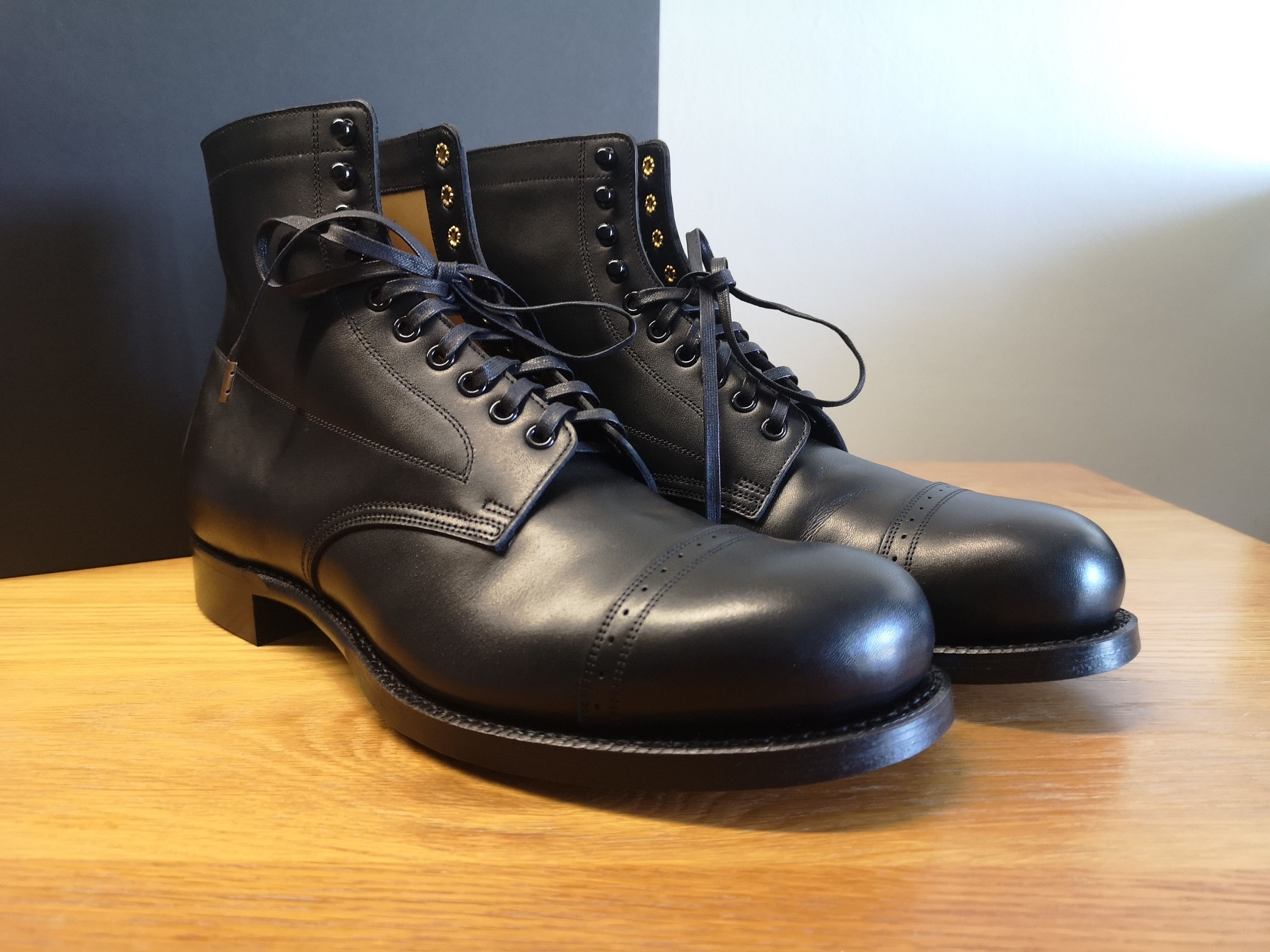 Other Black Sign Army Last Midcut Dress Boots | Grailed