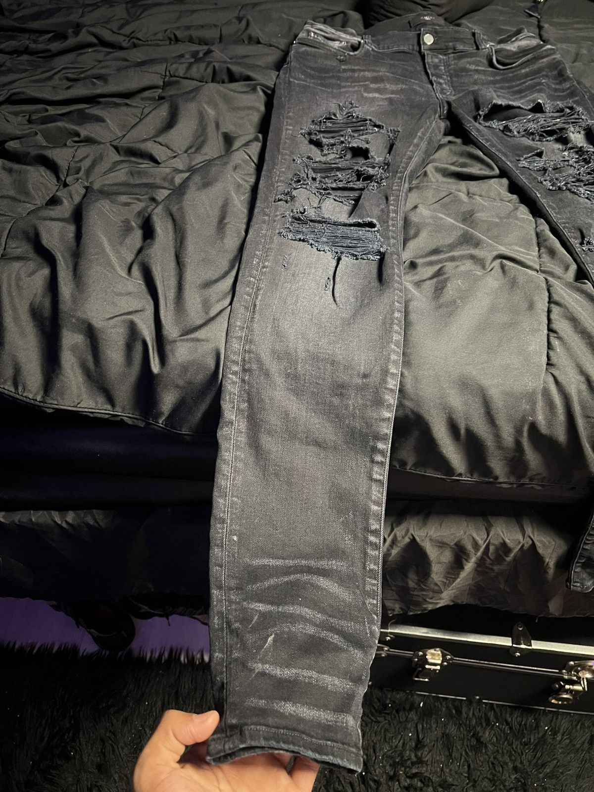 Amiri Black Amiri Skinny Jeans Size US 36 / EU 52 - 6 Thumbnail