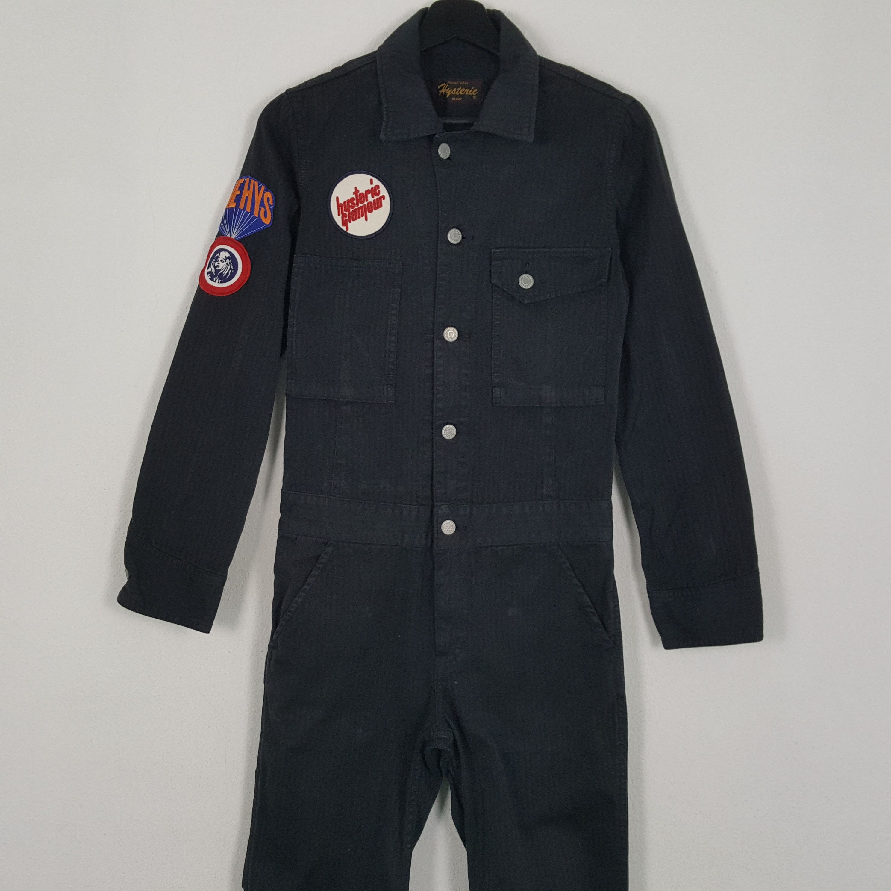 Hysteric Glamour HYTSERIC GLAMOUR Japanese Brand Fashion Coverall Jacket Size US XS / EU 42 / 0 - 5 Thumbnail
