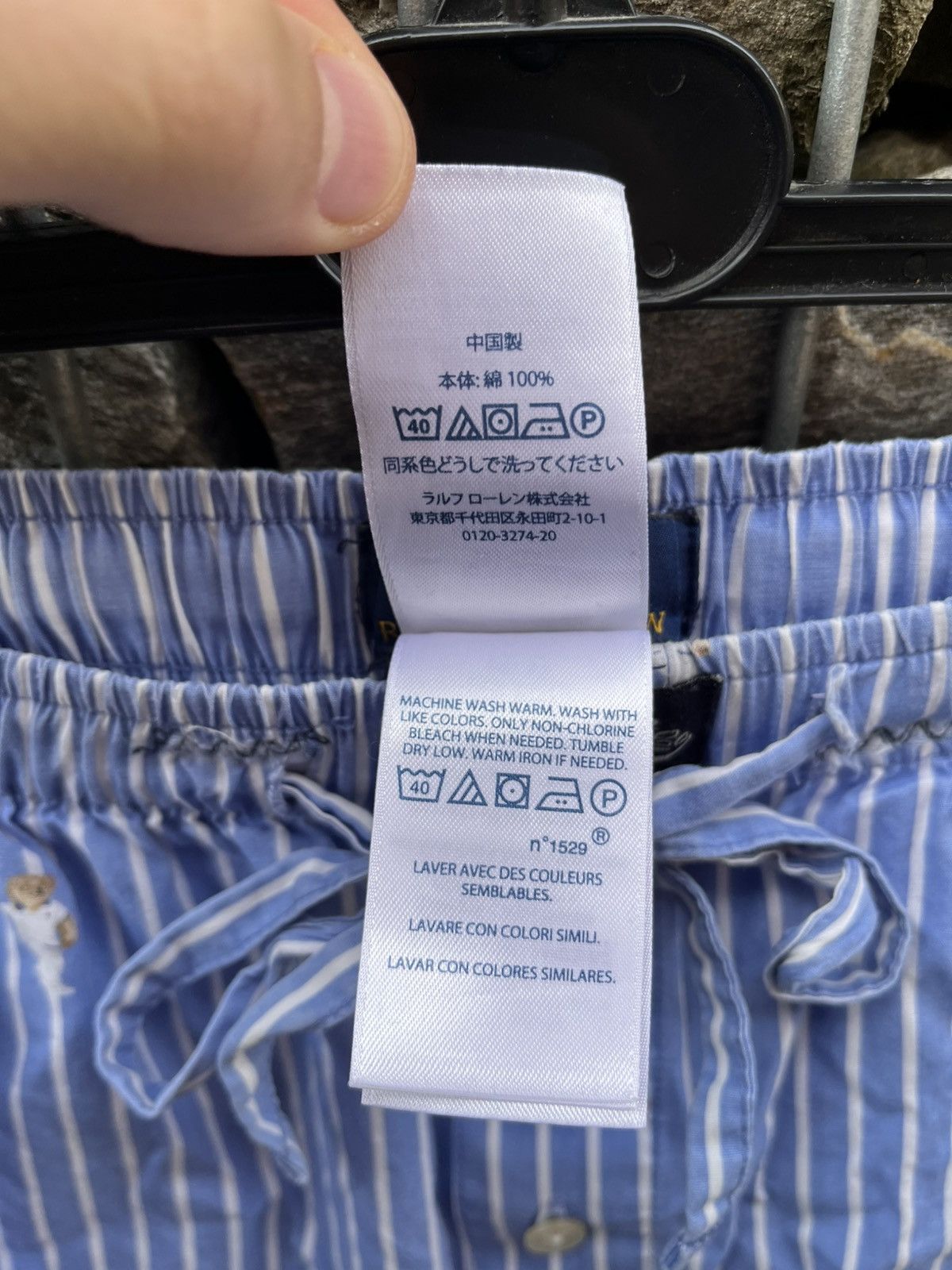 Polo Ralph Lauren Polo Ralph Lauren Bear Monogram Rare Shorts Old money Luxury Size US 36 / EU 52 - 12 Thumbnail