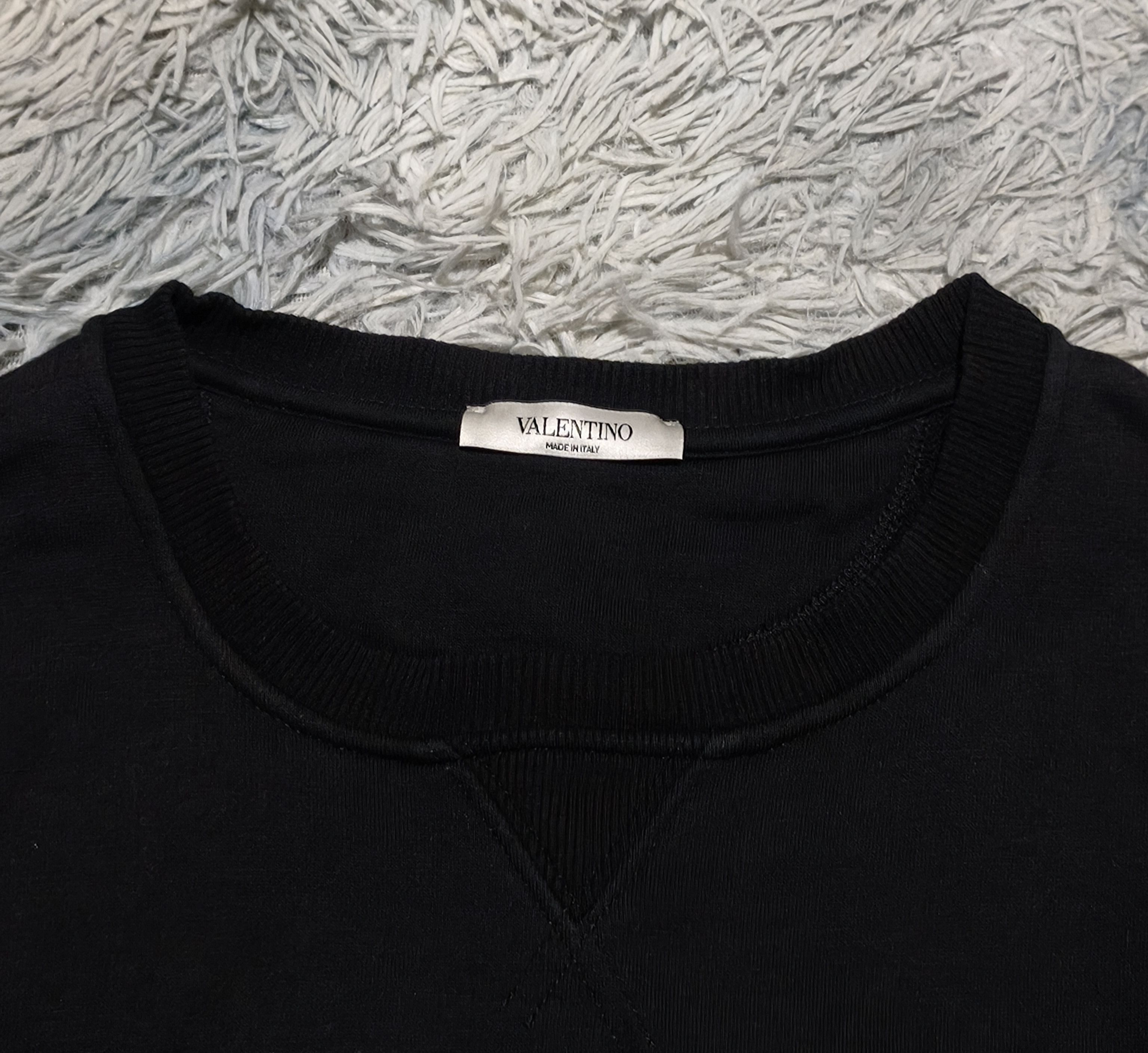 Valentino Valentino VLTN Logo Sweatshirt Size US S / EU 44-46 / 1 - 6 Thumbnail