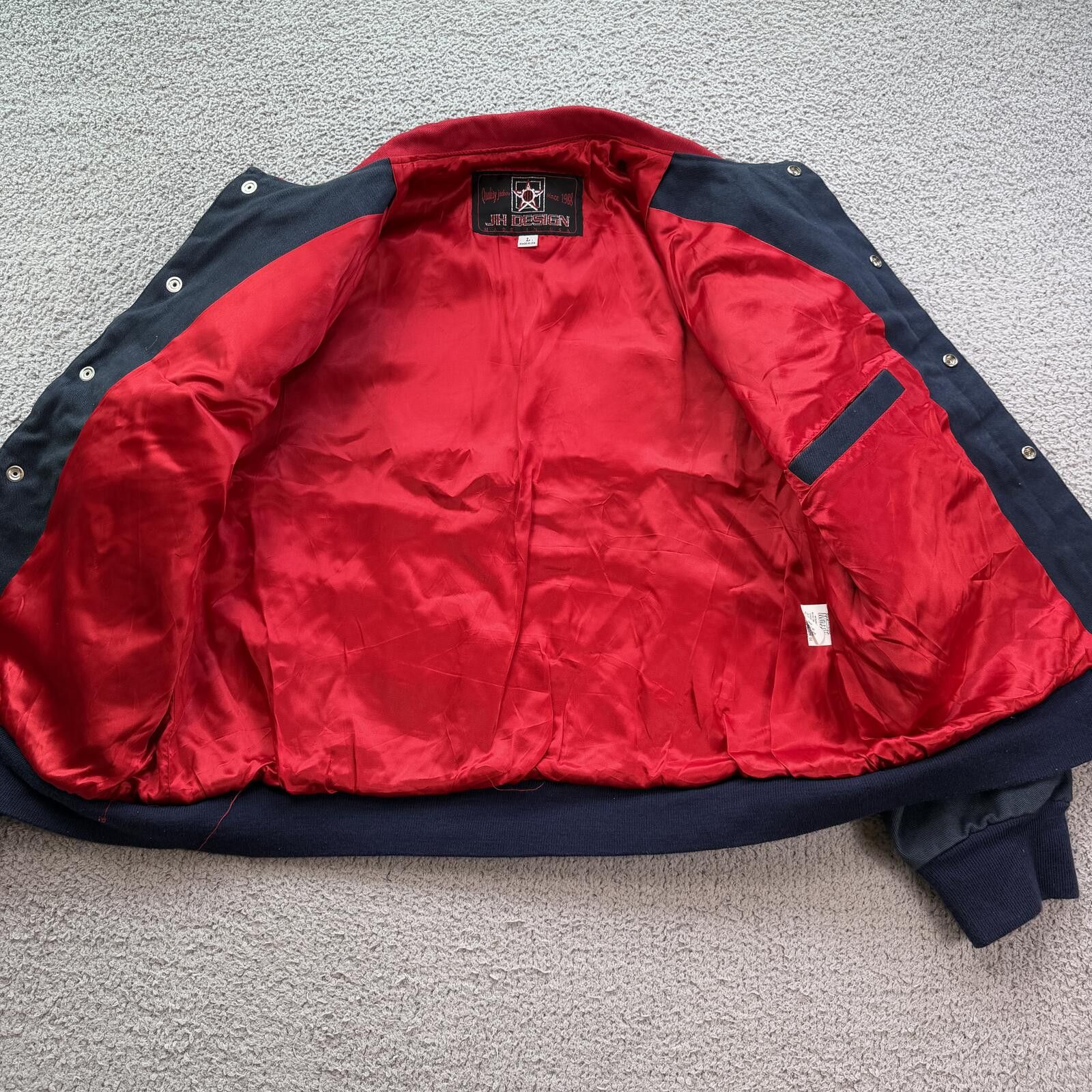 JH Design Vintage 1999 Dale Jarrett 88 NASCAR Winston Racing Jacket L Size US L / EU 52-54 / 3 - 11 Thumbnail
