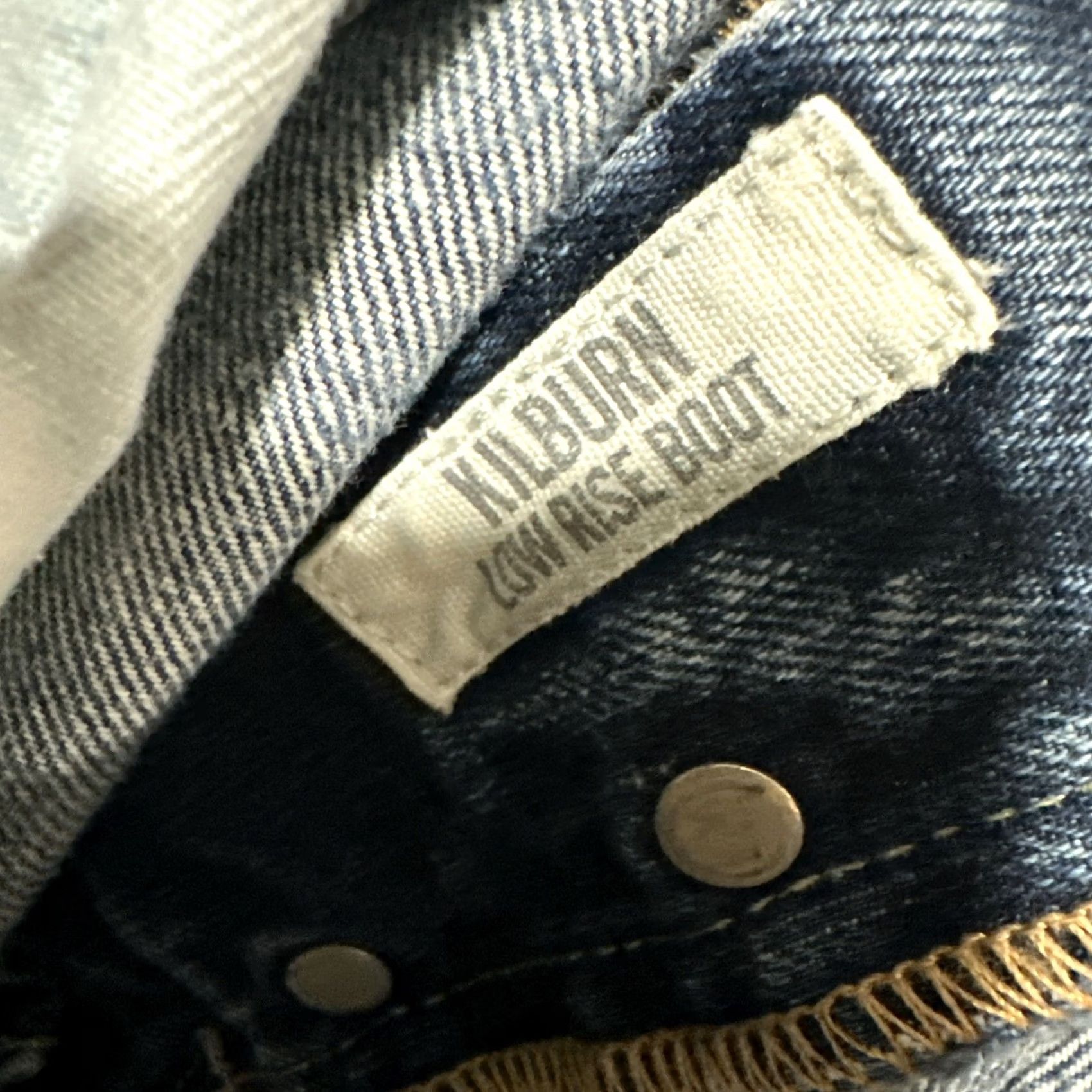 Abercrombie & Fitch VINTAGE Abercrombie & Fitch Kilburn Low Rise Boot Cut Jeans Button Fly Denim Sz 36 Mens Jeans 90s Grunge Blue Distressed N/A Size US 36 / EU 52 - 4 Thumbnail