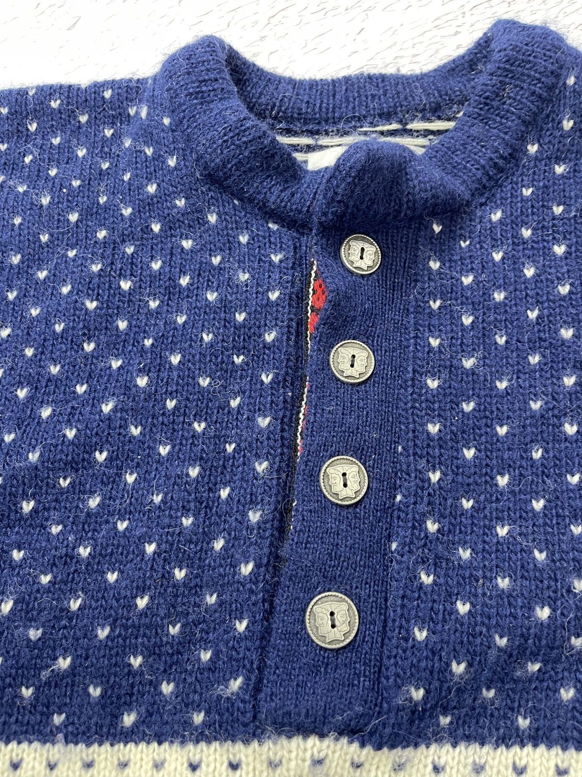 Dale Of Norway Janus vintage pure wool made in Norway striped sweater Size US M / EU 48-50 / 2 - 8 Thumbnail