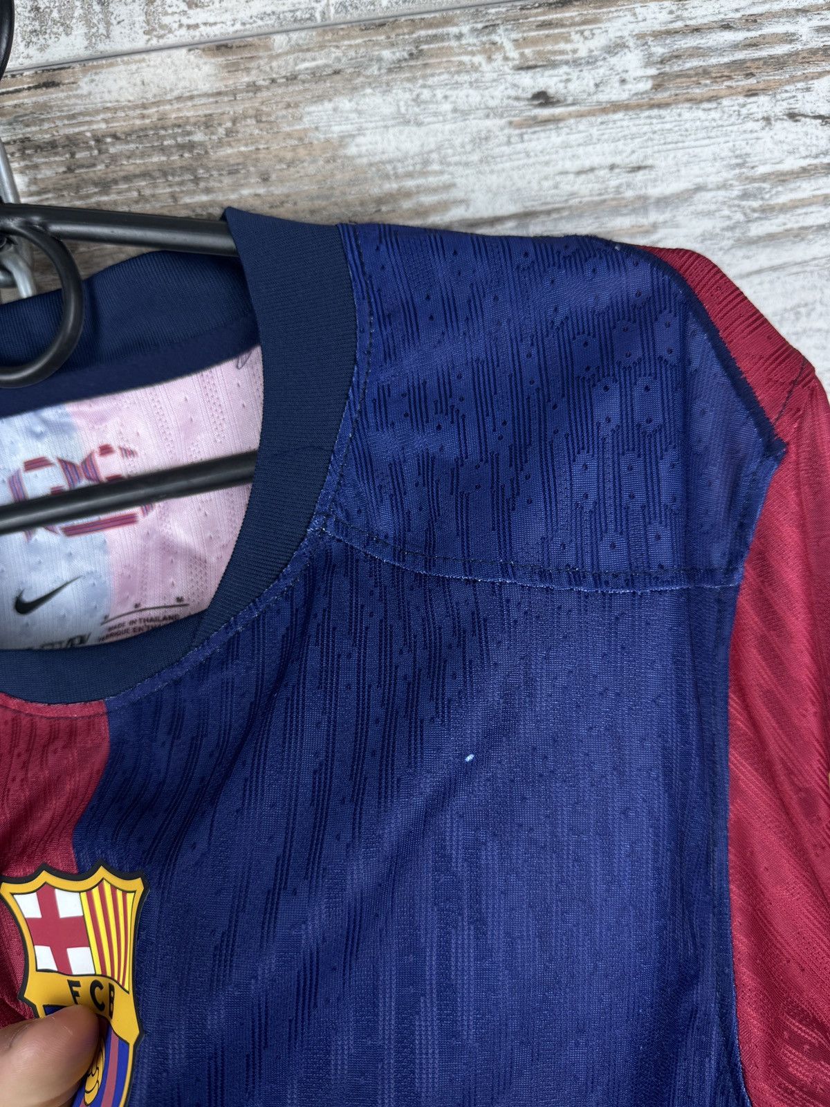 Nike Mens Nike FC Barcelona soccer jersey T-shirt tee training Size US M / EU 48-50 / 2 - 10 Thumbnail