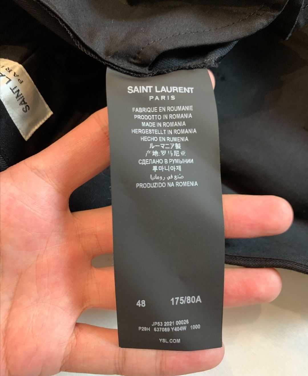 Saint Laurent Paris saint laurent Men's pants Size US 32 / EU 48 - 3 Thumbnail