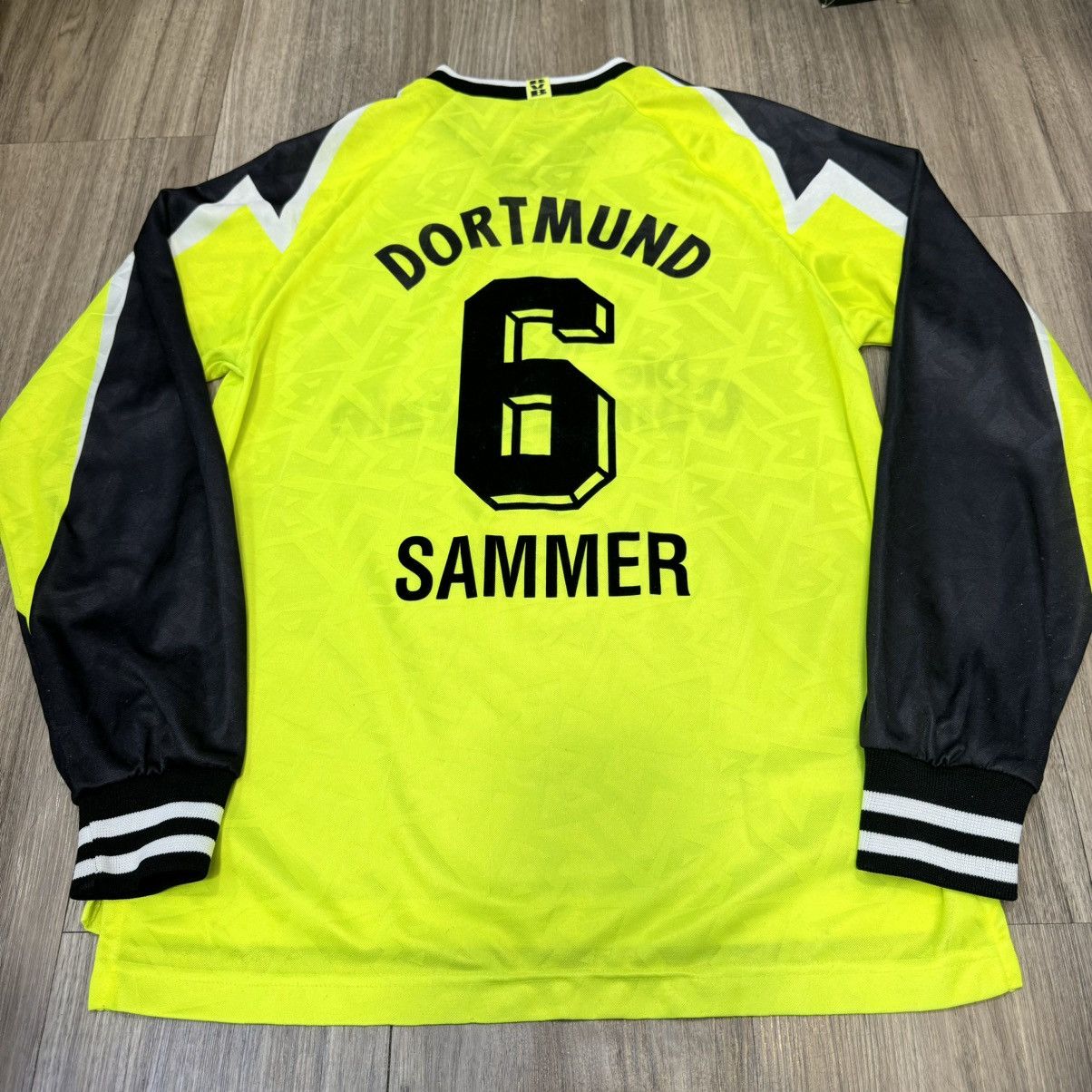 Vintage Dortmund 95/96 Longsleeves home shirt #6 Sammer Size US S / EU 44-46 / 1 - 2 Thumbnail