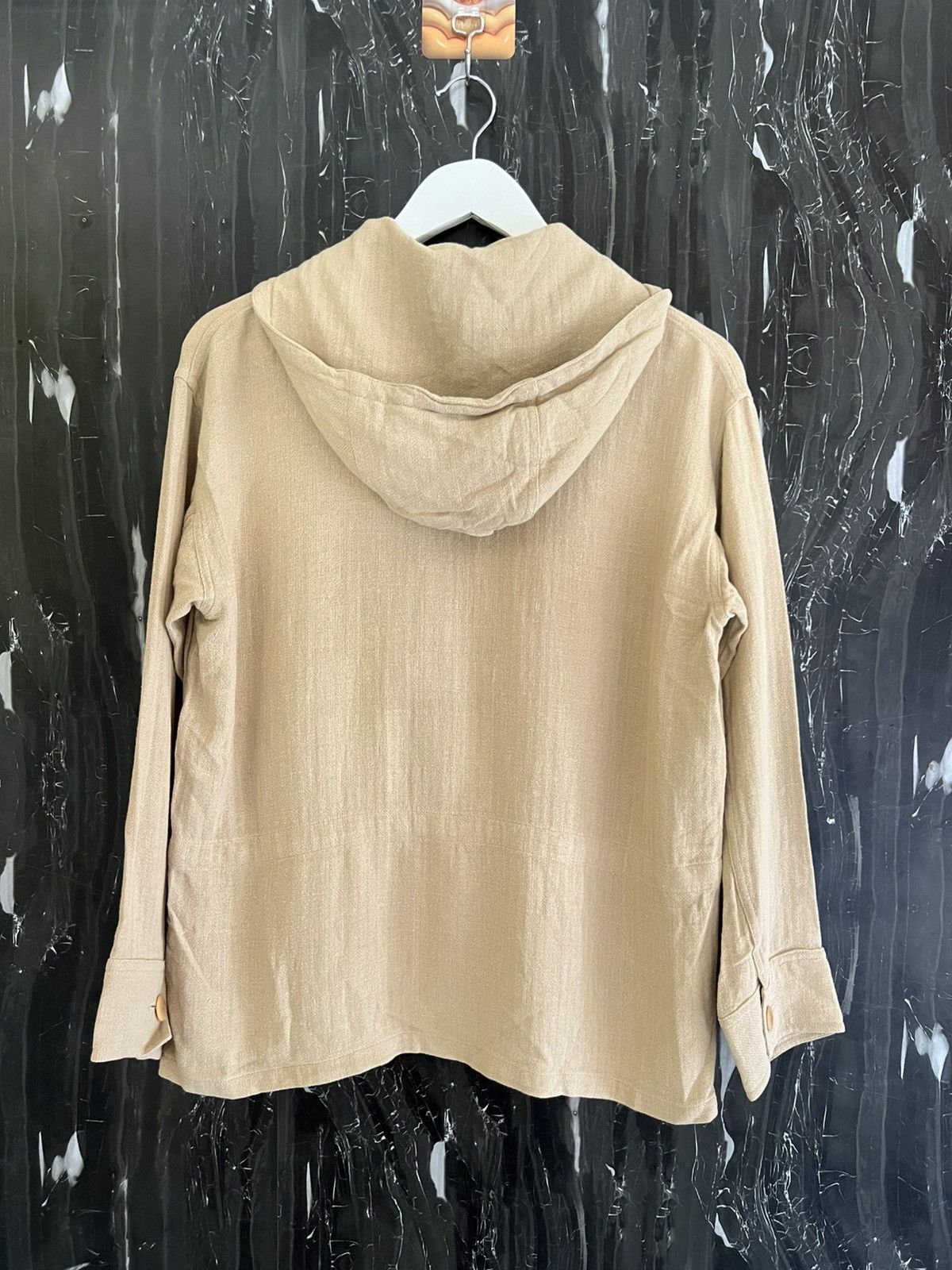Polo Ralph Lauren Ralph Lauren Button Front Hoodie - Cream - S- Minimalist Fit Size US S / EU 44-46 / 1 - 2 Thumbnail