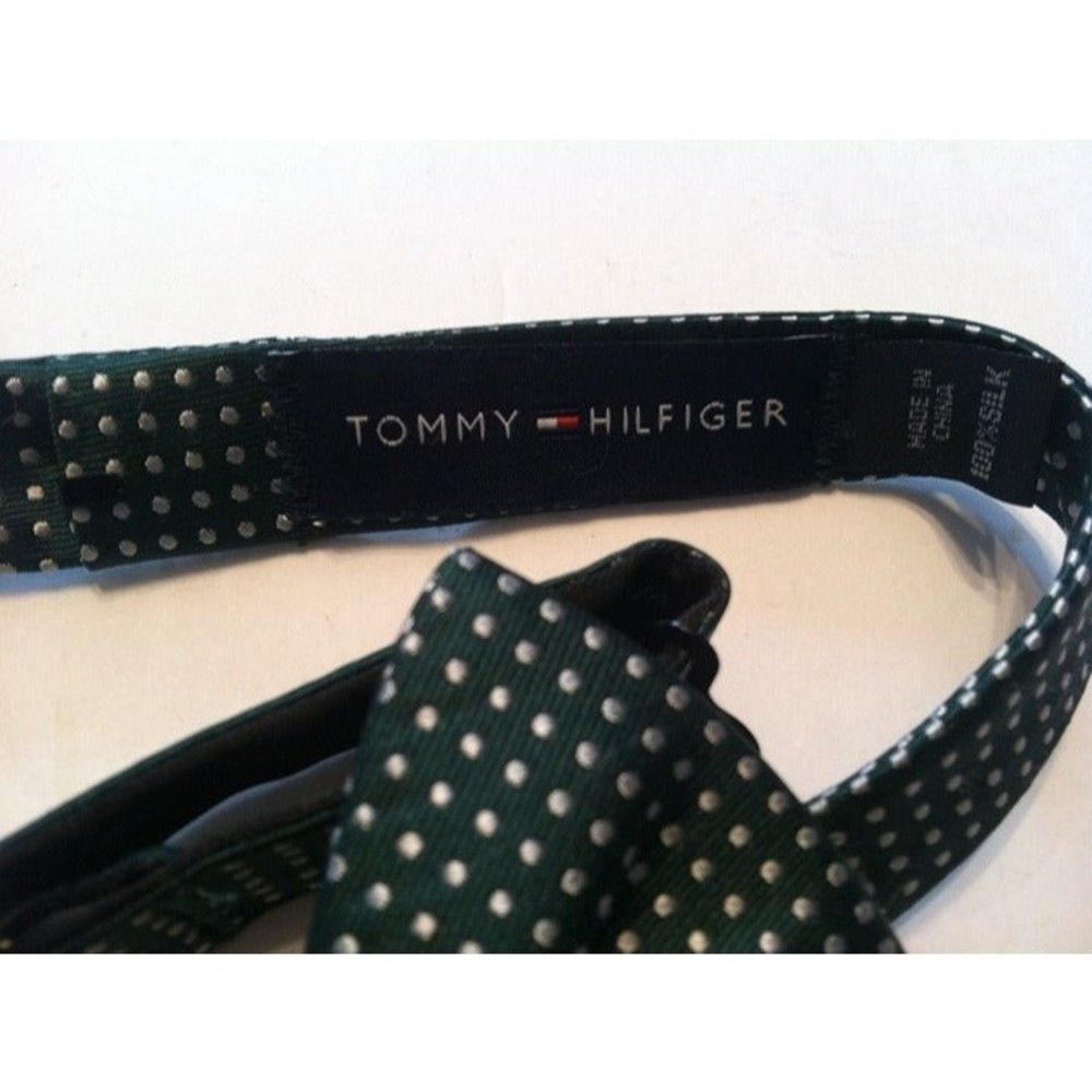 Tommy Hilfiger TOMMY HILFIGER 100%SILK BOW TIE Size ONE SIZE - 3 Thumbnail