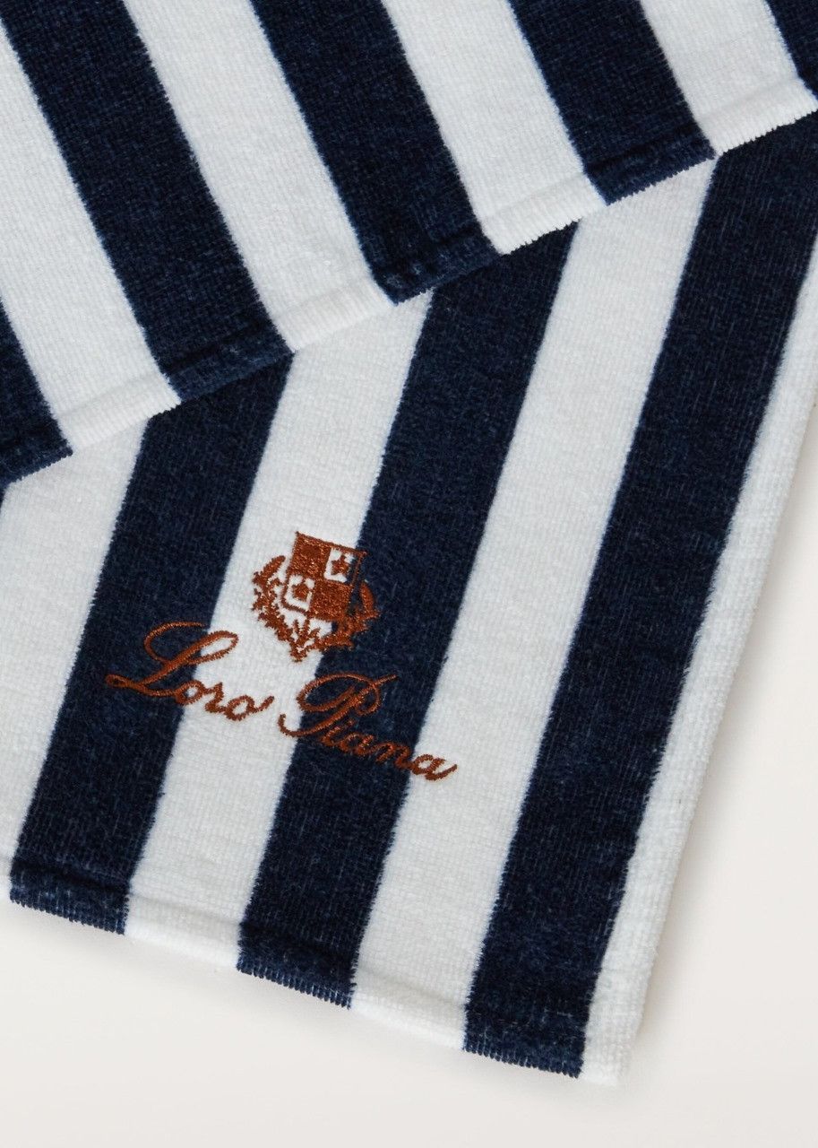 Loro Piana o1srvl11e0624 Size: OS FAL6343 Beach Towels in Blue Size ONE SIZE - 2 Thumbnail
