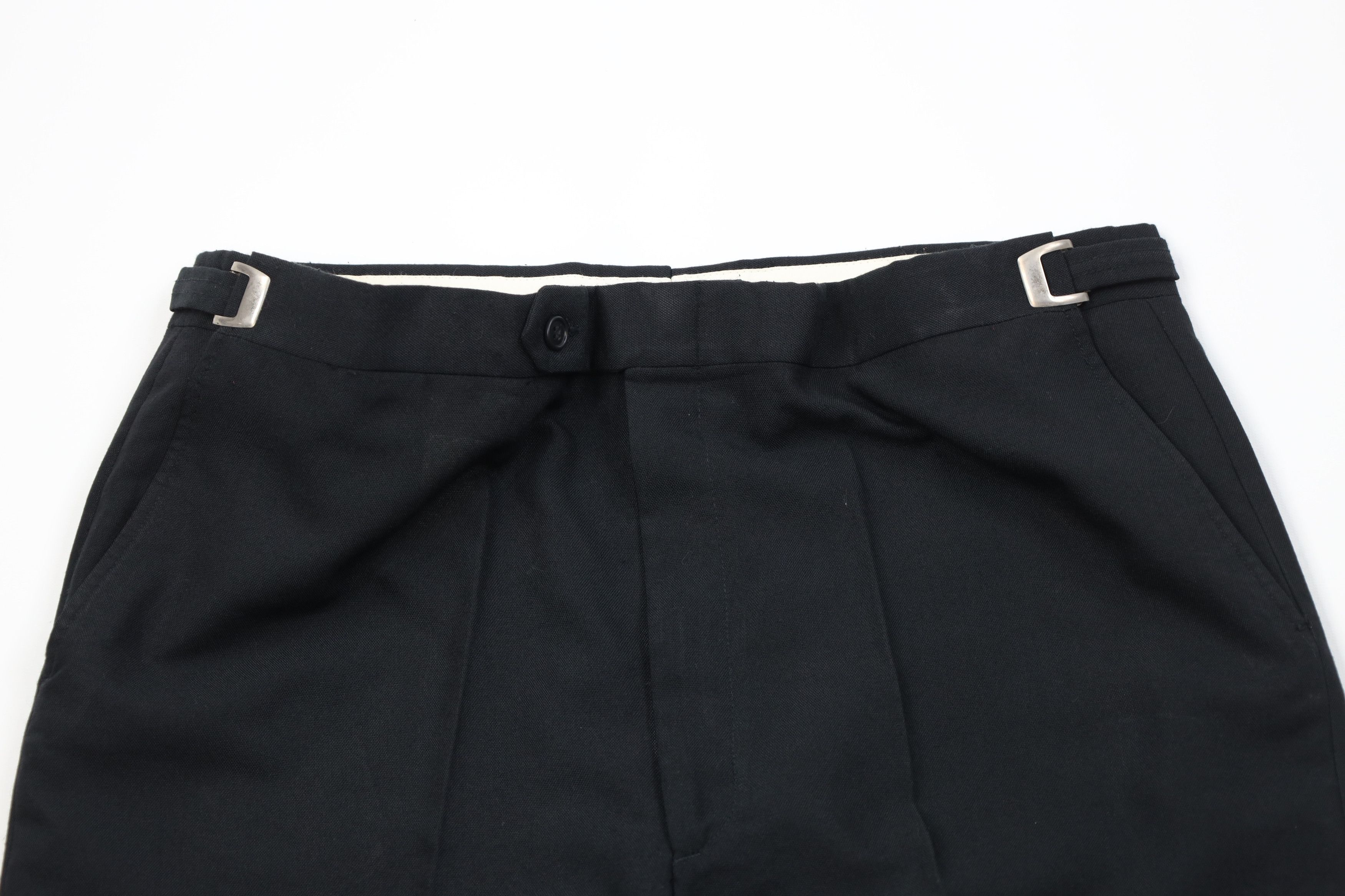 Vintage Vintage 70s Streetwear Buckle Waist Wide Leg Chino Pants USA Size US 38 / EU 54 - 2 Thumbnail