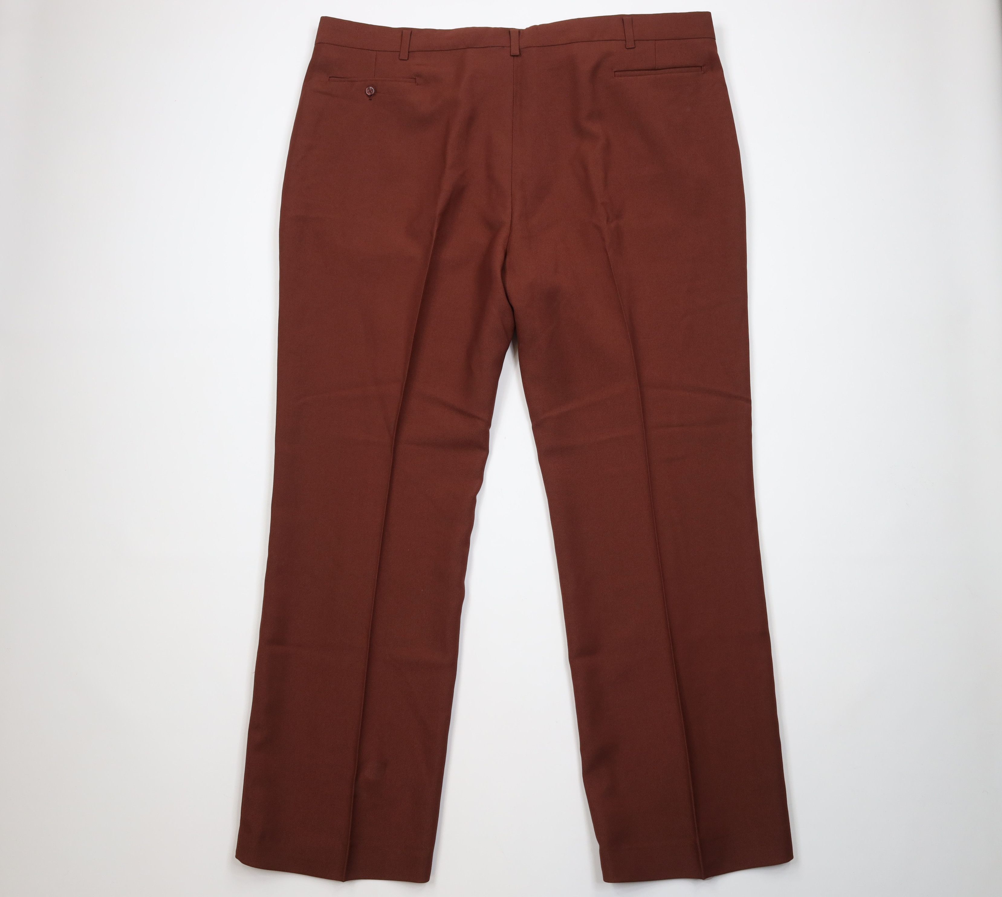 Vintage Vintage 70s Streetwear Knit Bell Bottoms Chino Pants USA Size US 44 / EU 60 - 8 Thumbnail