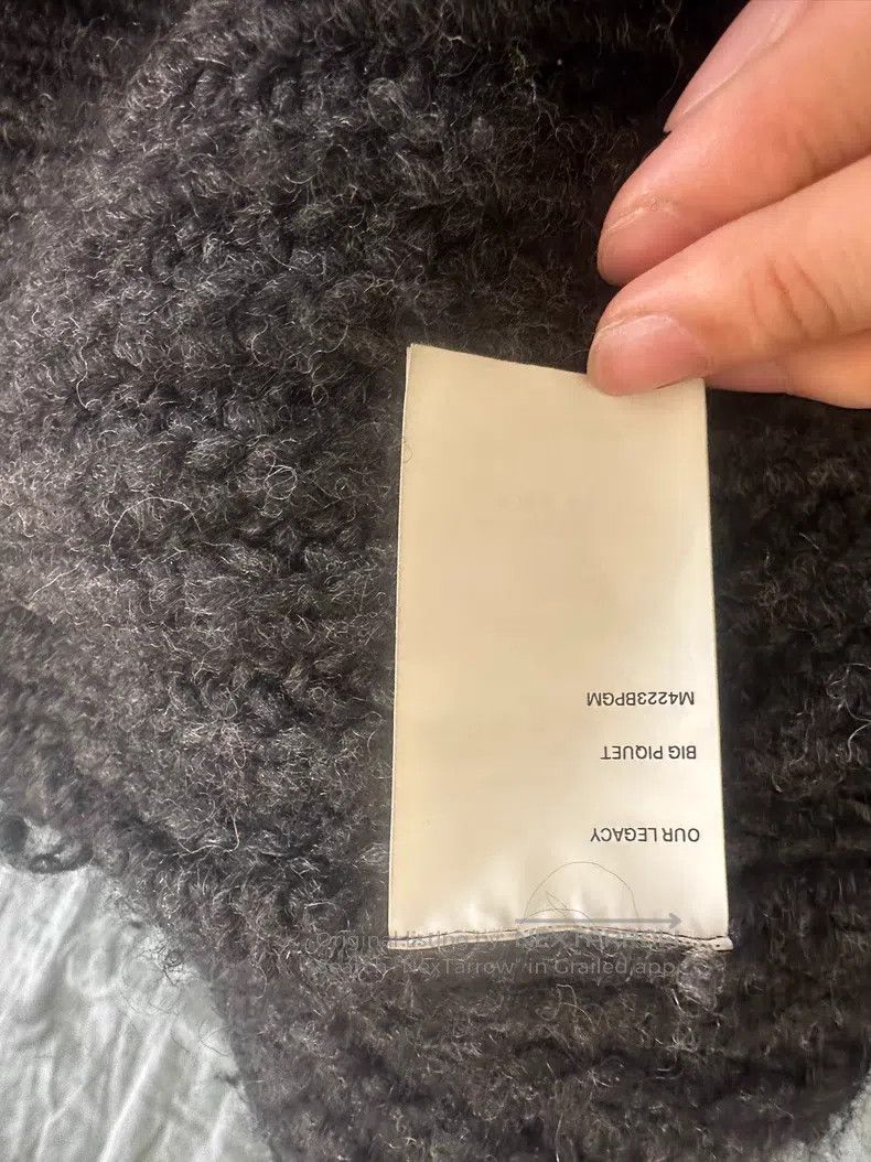 Our Legacy Our Legacy Dark Gray Wool Knit Sweater Size US M / EU 48-50 / 2 - 5 Thumbnail