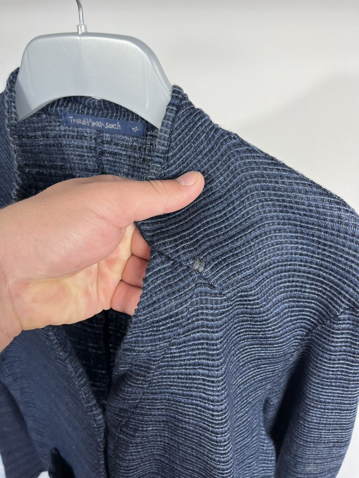 Transit Transit Par-Such Textured Linen Cotton Knit Cardigan Italy Size S / US 4 / IT 40 - 7 Thumbnail