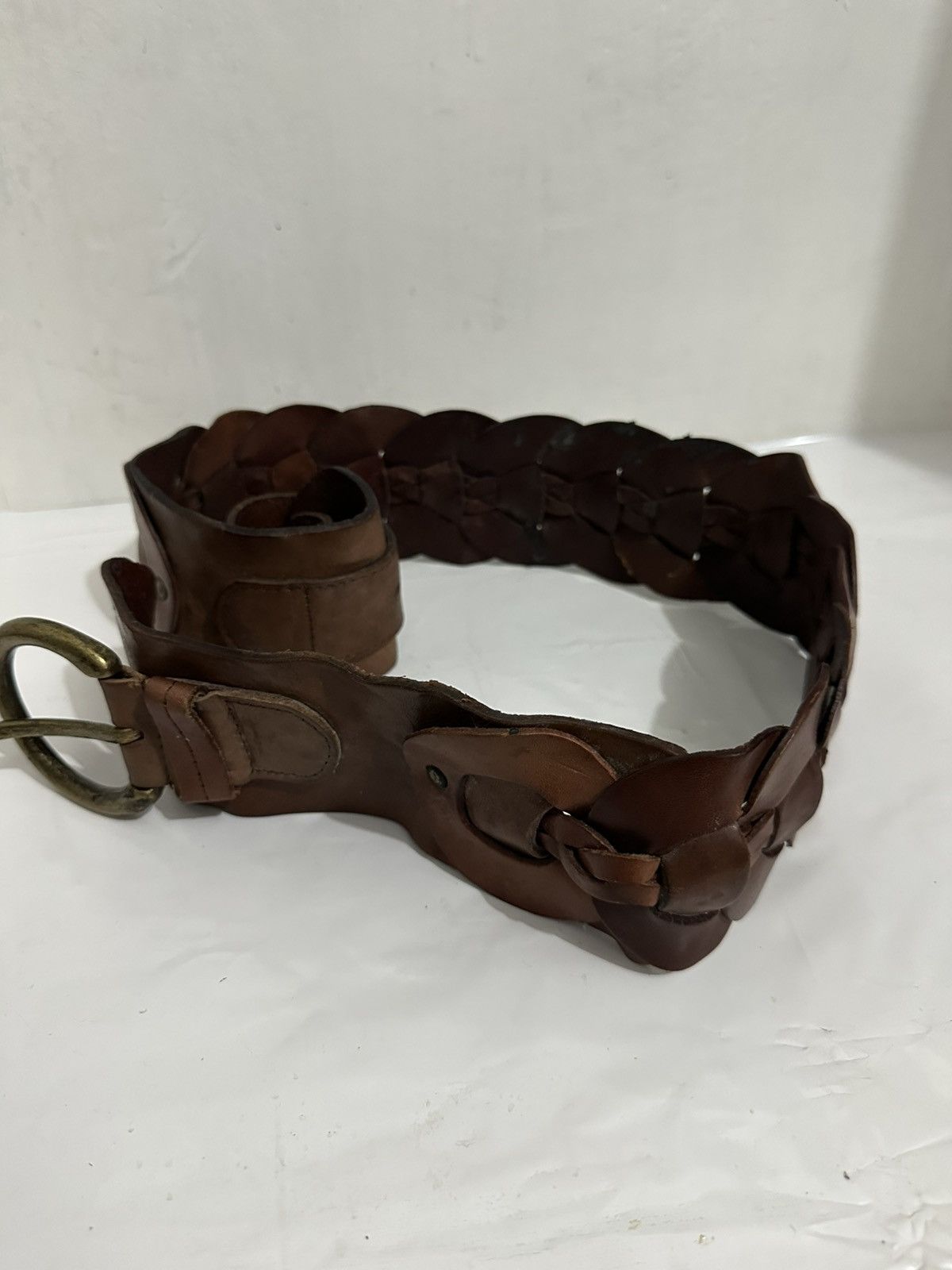 Japanese Brand × Vintage Rare!!! Goa Leather Belt Size ONE SIZE - 4 Thumbnail