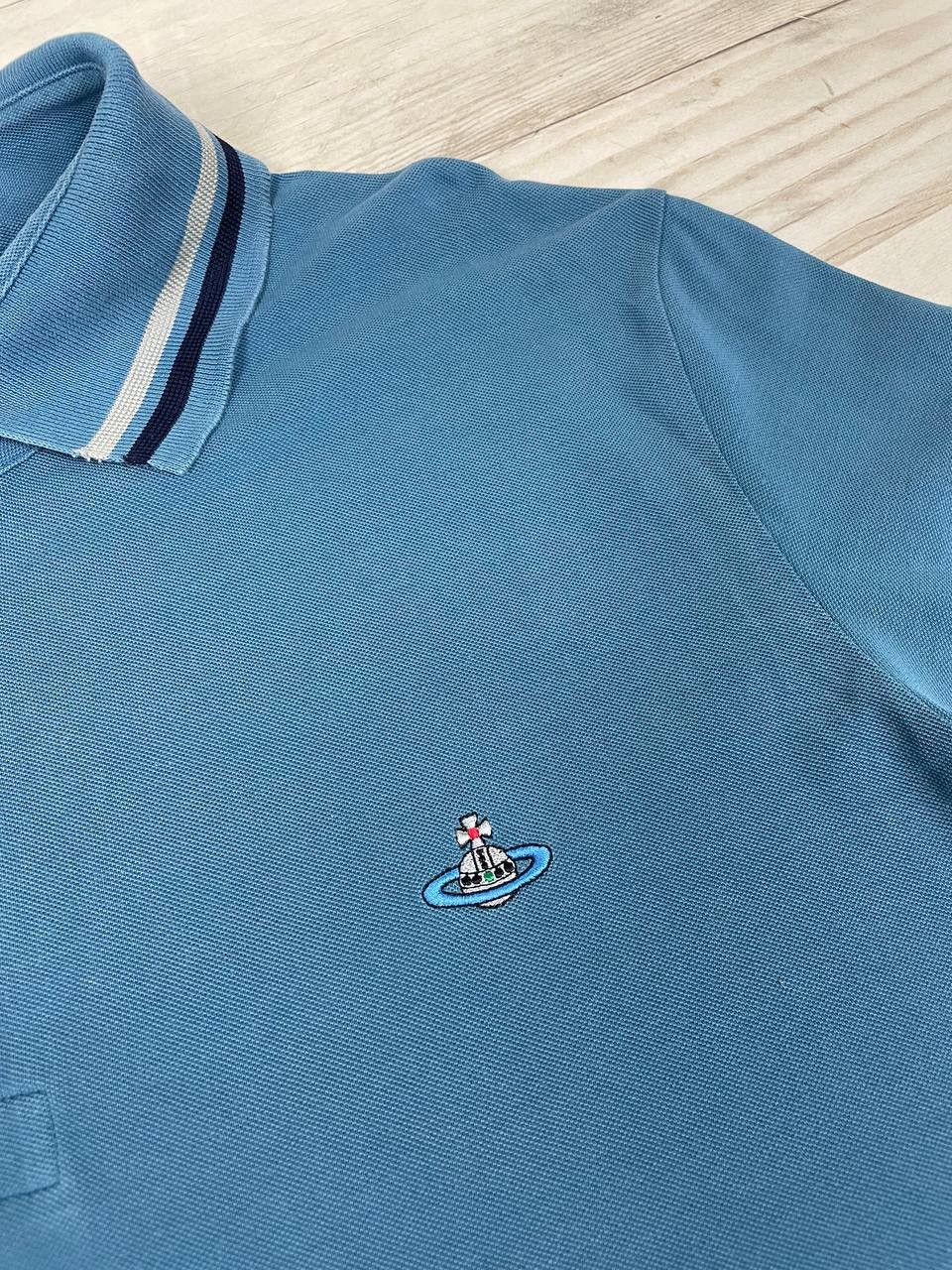 Vivienne Westwood Vivienne Westwood Polo Shirt Logo Orb Basic Luxury Size US XL / EU 56 / 4 - 8 Thumbnail