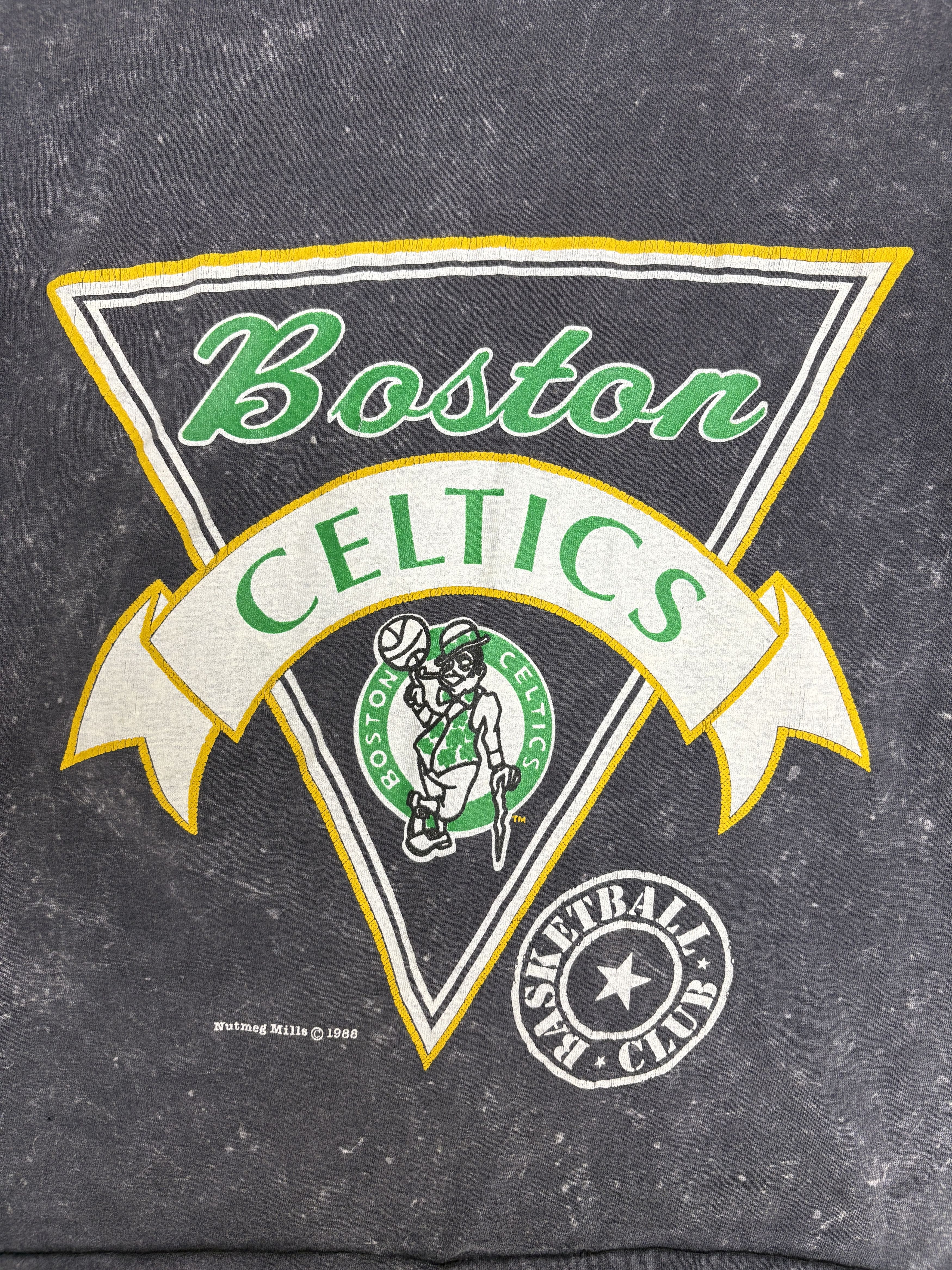 Nutmeg Boston Celtics Vintage Grey T-Shirt Tee Size US S / EU 44-46 / 1 - 2 Thumbnail