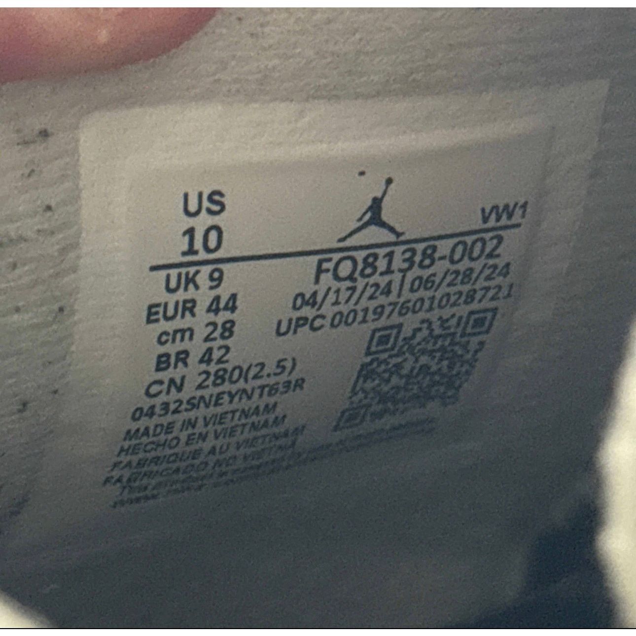 Jordan Brand × Nike Size 10 - Nike Air Jordan 4 Retro Fear 2024 Men's Shoes Size US 10 / EU 43 - 7 Thumbnail