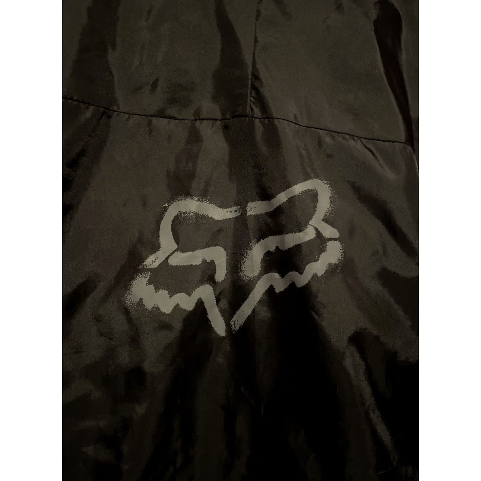 Fox Racing Fox Jacket Parka Mens Size M Black Nylon Fleece Lined Coat Racing 20063 Mens Size US M / EU 48-50 / 2 - 7 Thumbnail