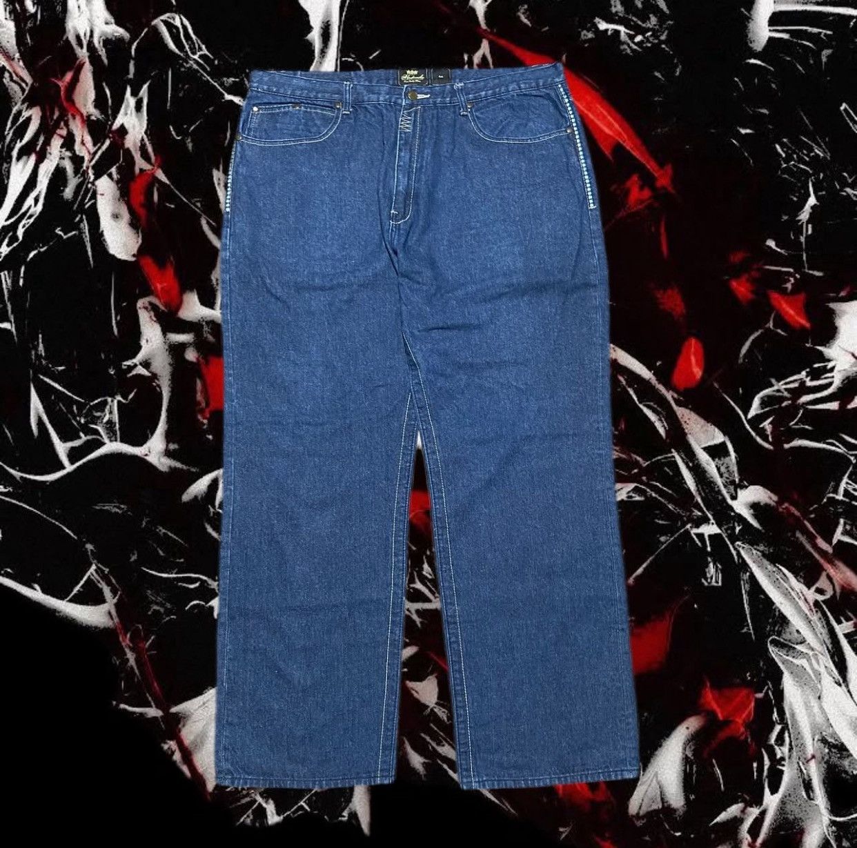 Akademiks Akademiks y2k embroidered baggy jeans Size US 44 / EU 60 - 4 Thumbnail