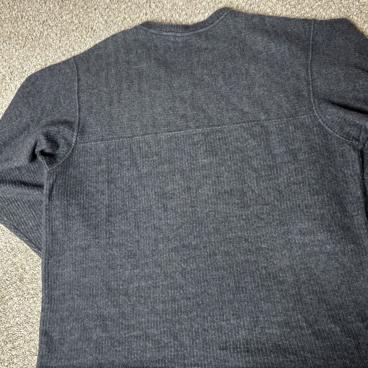Patagonia × Vintage Vintage Patagonia wool mix knit grey sweater Size US L / EU 52-54 / 3 - 7 Thumbnail