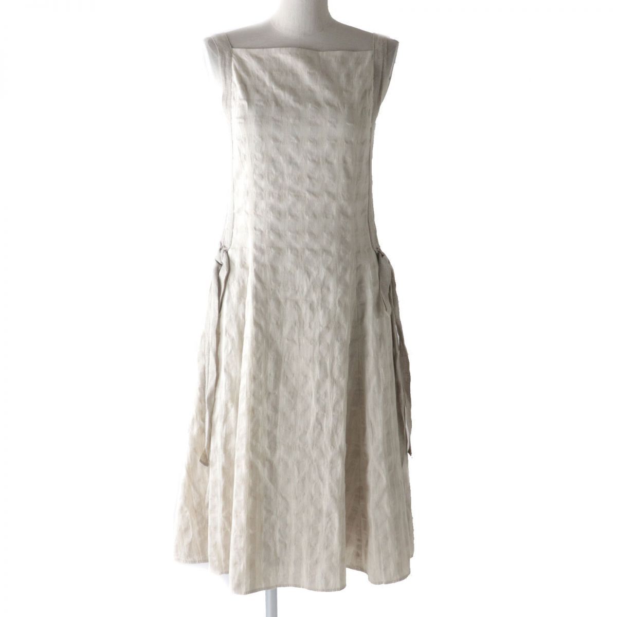 Other Other FOXEY One Piece Linen Dress Natural Material Dresses 41885 Size ONE SIZE - 1 Thumbnail